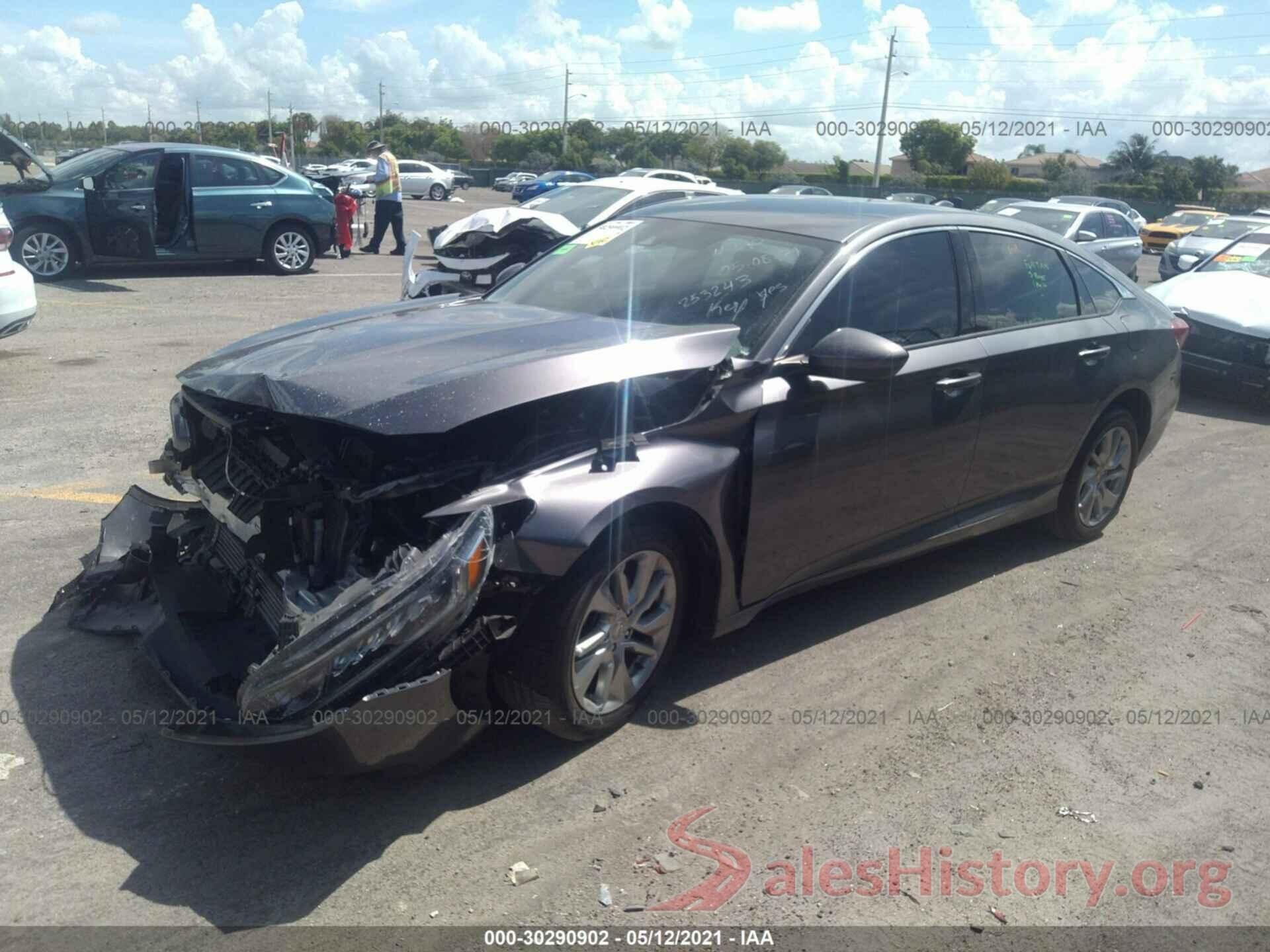 1HGCV1F14JA253243 2018 HONDA ACCORD SEDAN