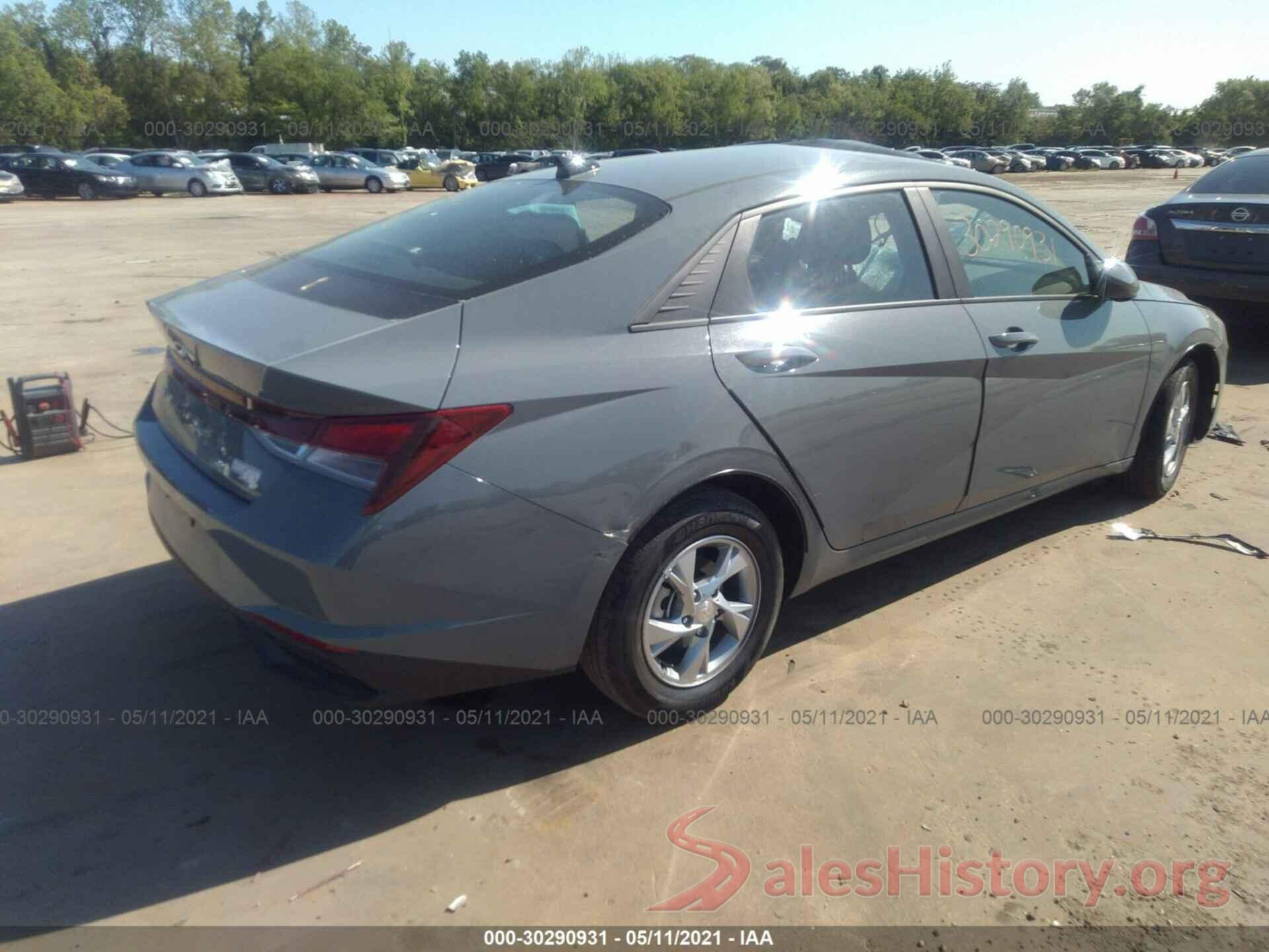 KMHLL4AG9MU143031 2021 HYUNDAI ELANTRA