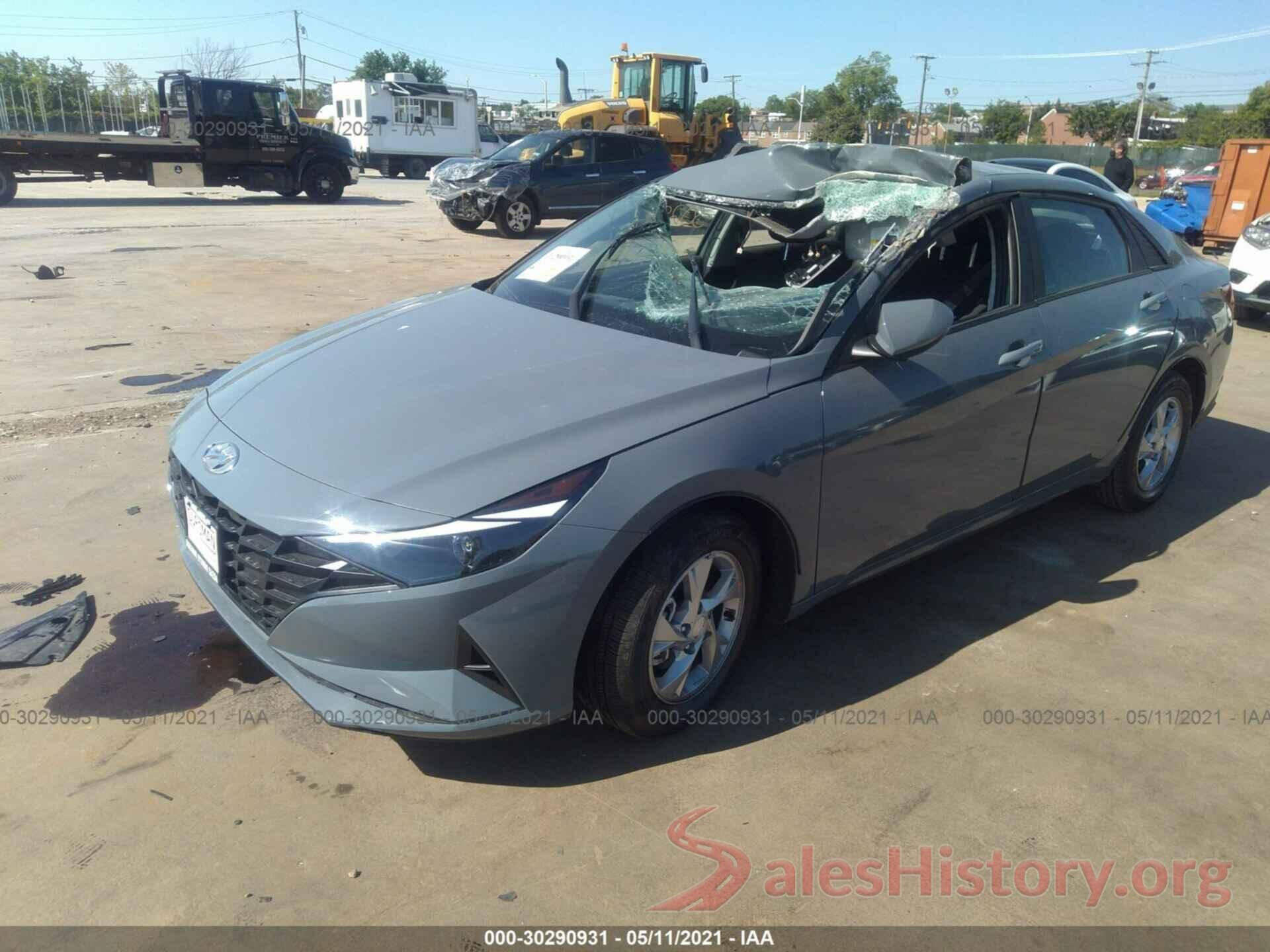 KMHLL4AG9MU143031 2021 HYUNDAI ELANTRA