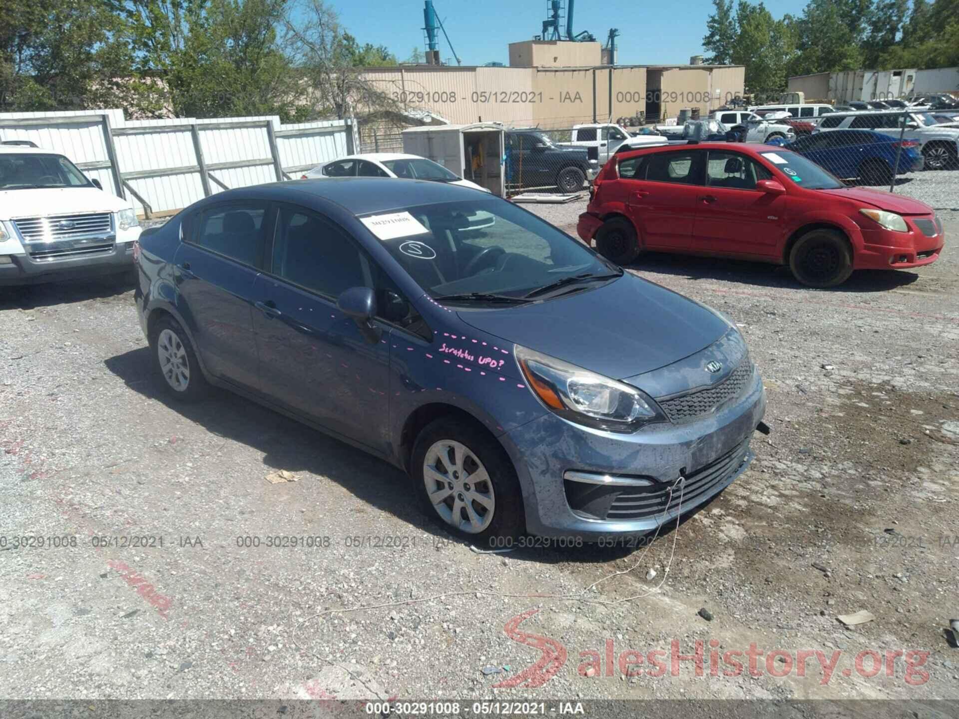 KNADM4A34G6650881 2016 KIA RIO