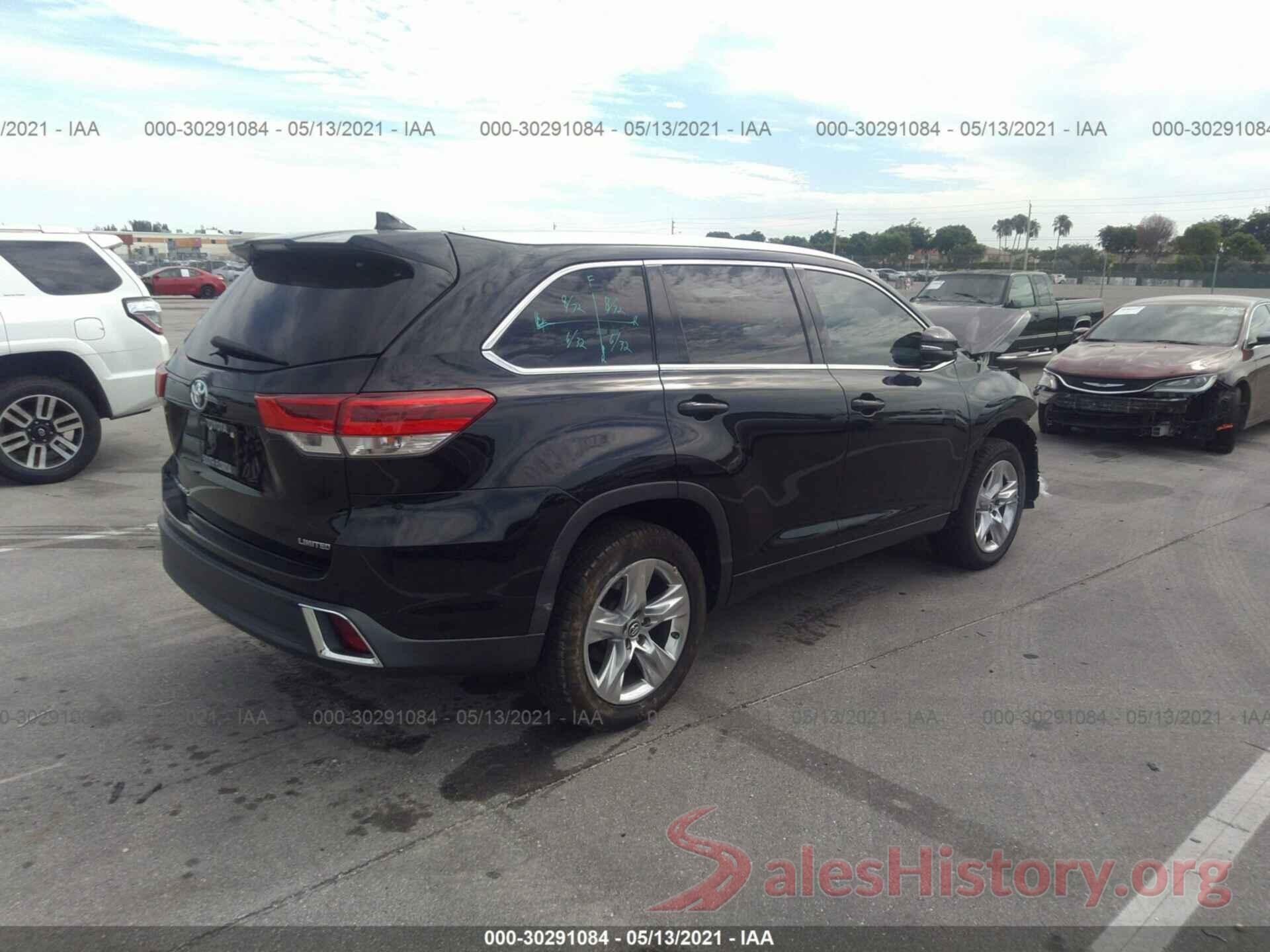 5TDYZRFH4HS227503 2017 TOYOTA HIGHLANDER