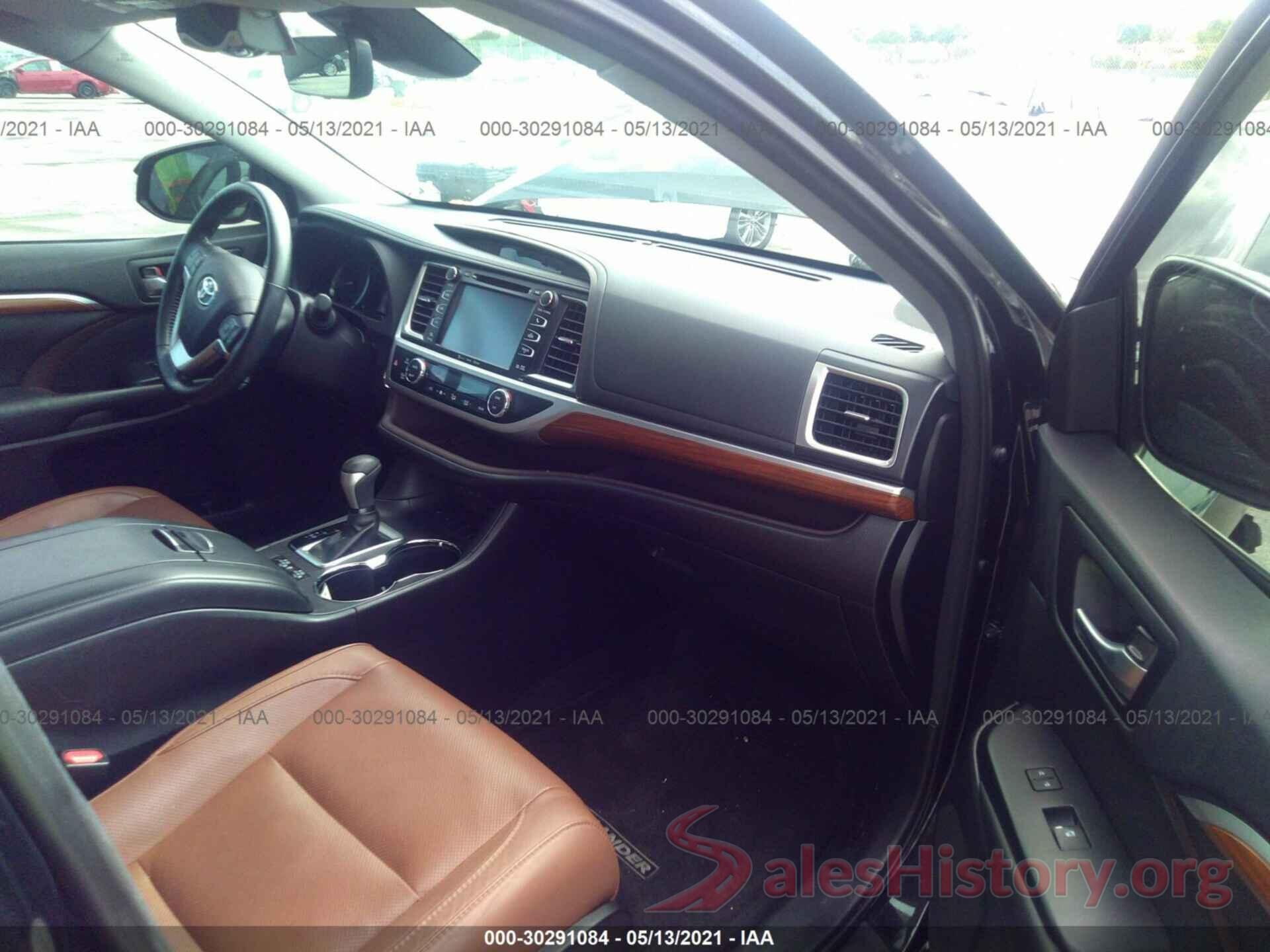 5TDYZRFH4HS227503 2017 TOYOTA HIGHLANDER