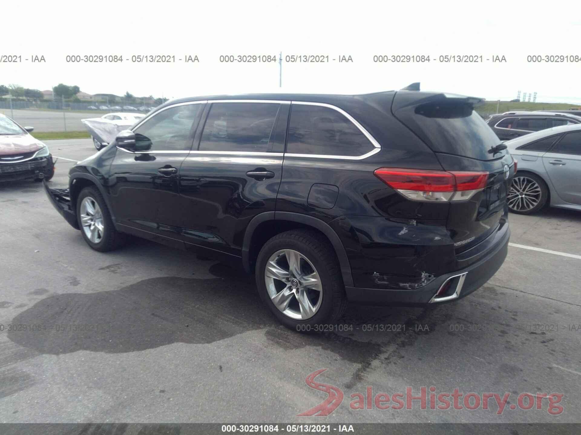 5TDYZRFH4HS227503 2017 TOYOTA HIGHLANDER