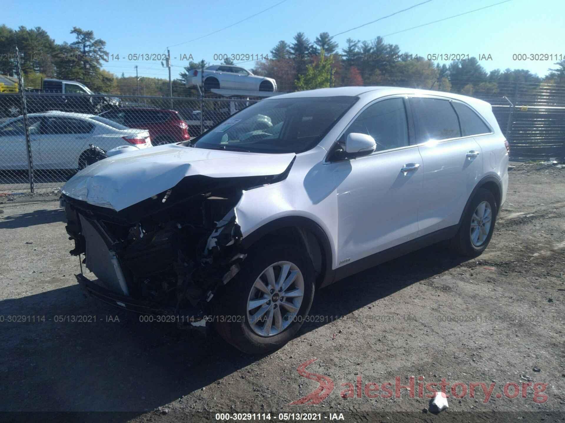 5XYPGDA57KG547064 2019 KIA SORENTO