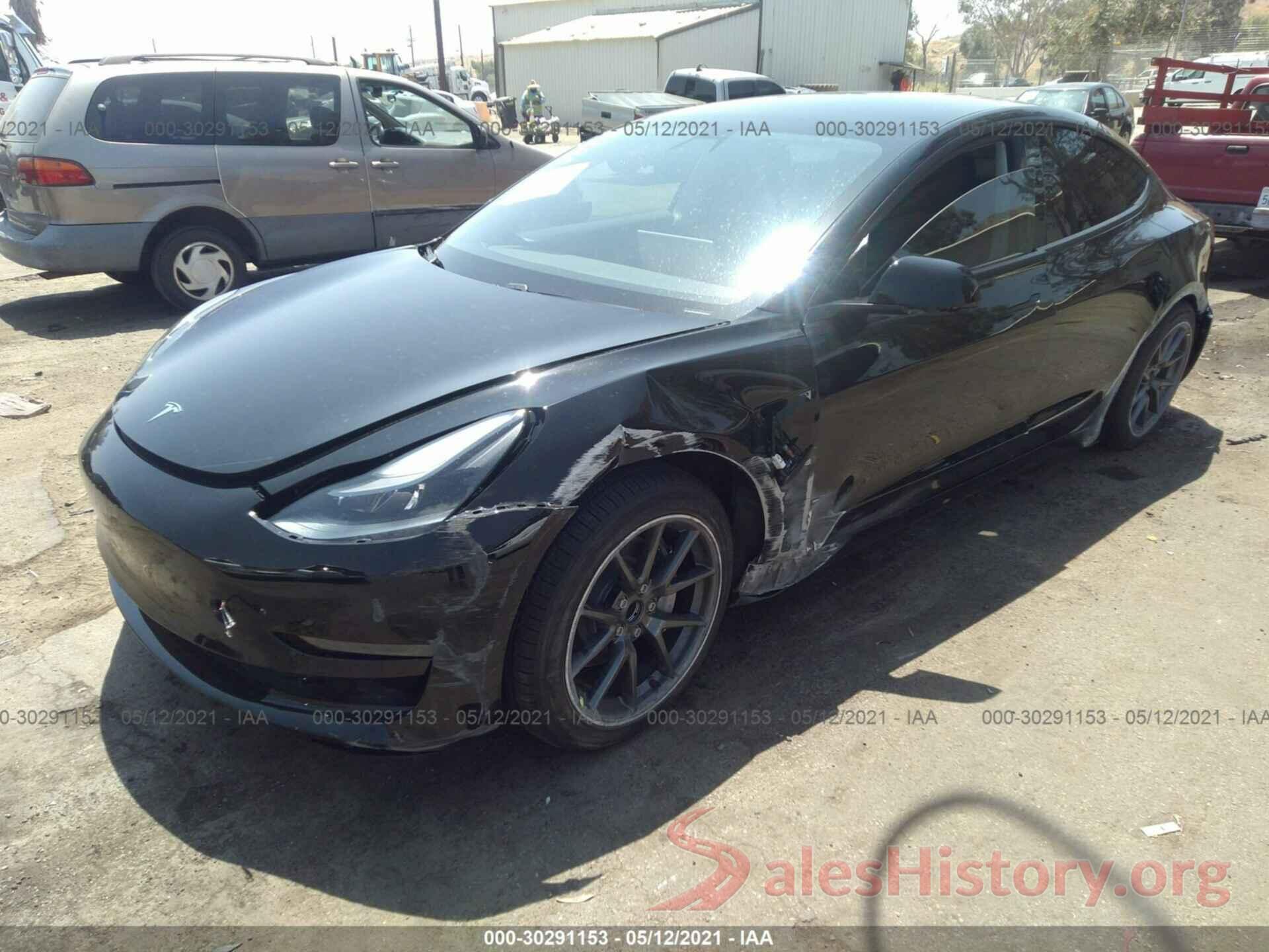 5YJ3E1EA6MF930241 2021 TESLA MODEL 3