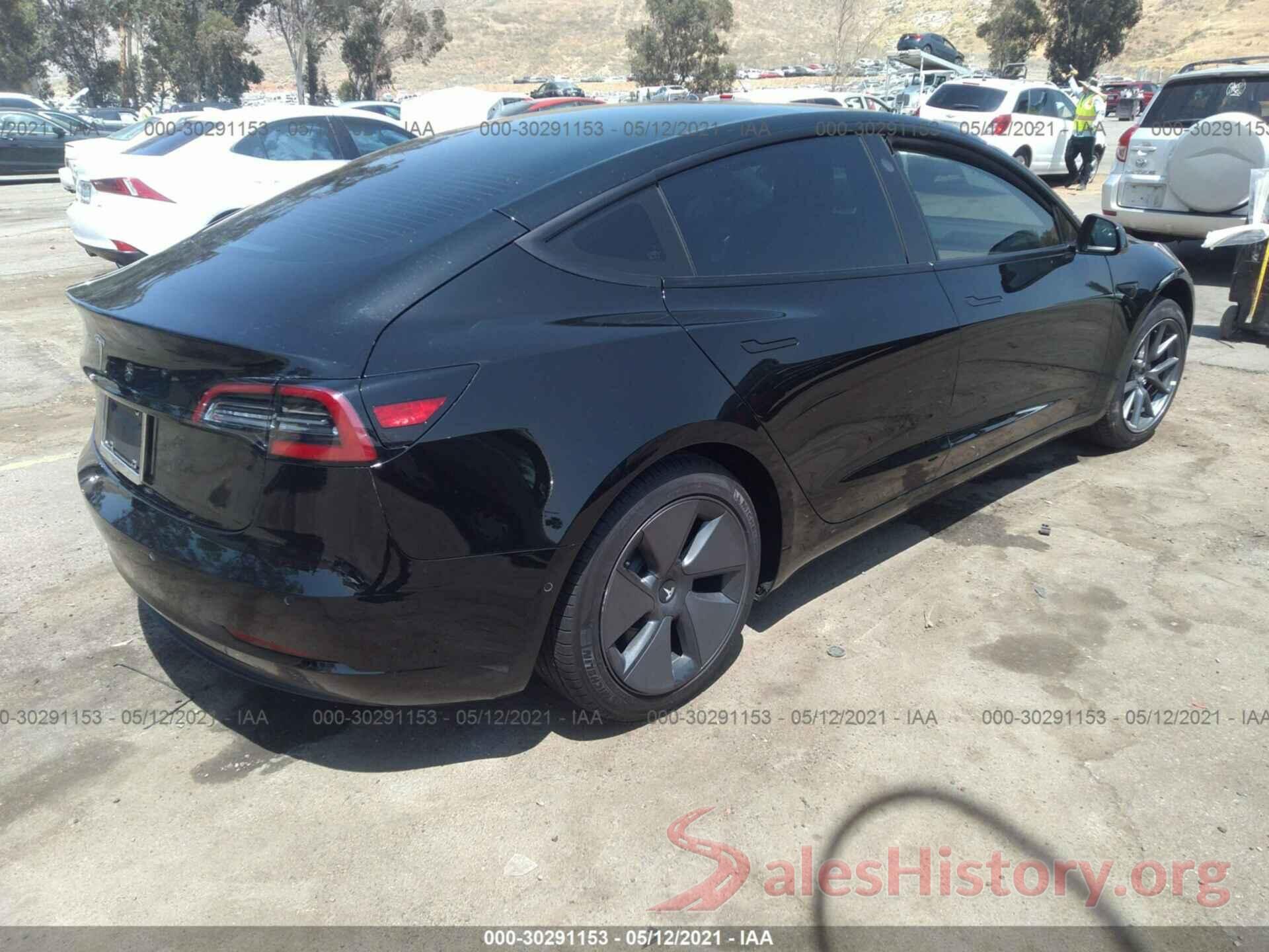 5YJ3E1EA6MF930241 2021 TESLA MODEL 3