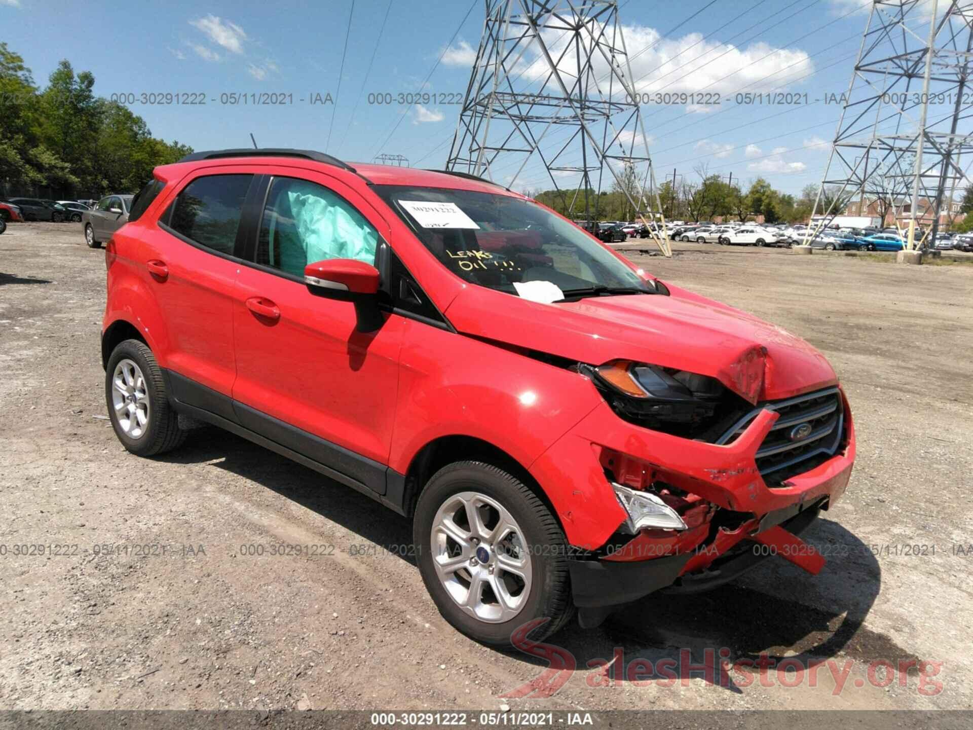 MAJ6P1UL1JC247033 2018 FORD ECOSPORT