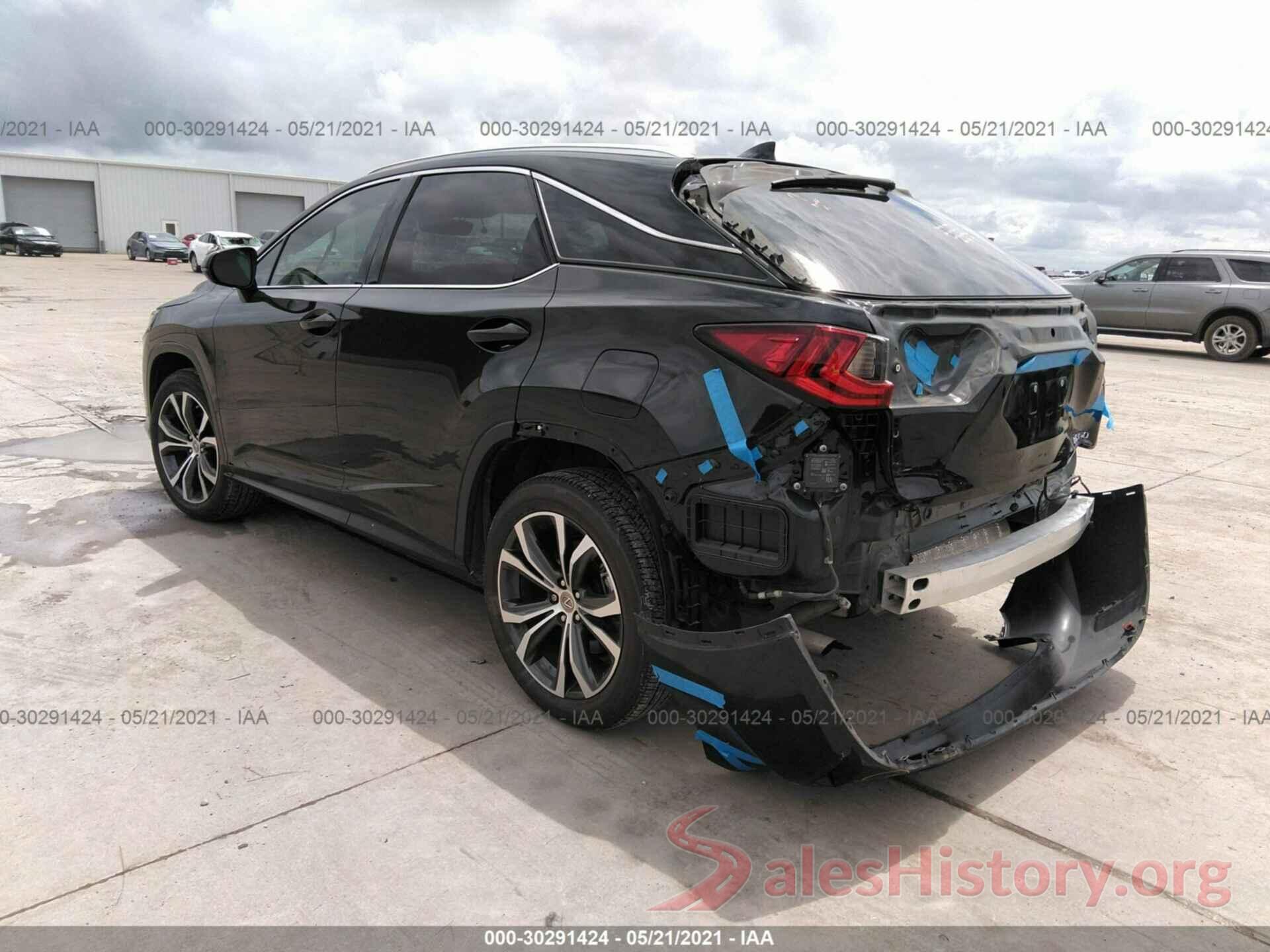 2T2ZZMCA6HC054702 2017 LEXUS RX