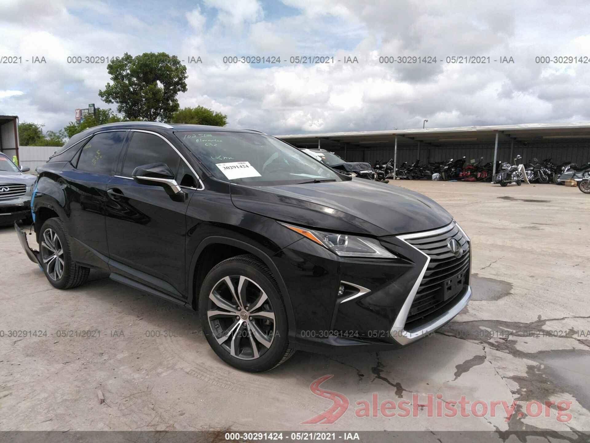 2T2ZZMCA6HC054702 2017 LEXUS RX