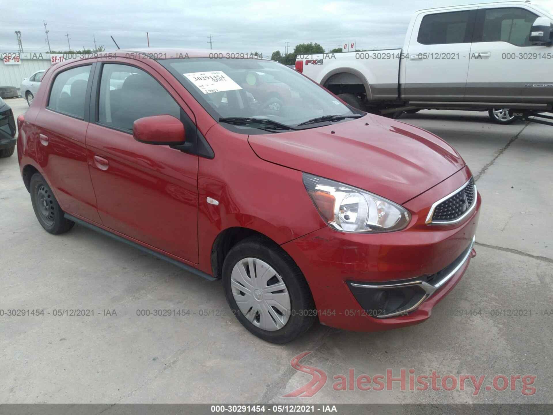 ML32A3HJ8JH011452 2018 MITSUBISHI MIRAGE