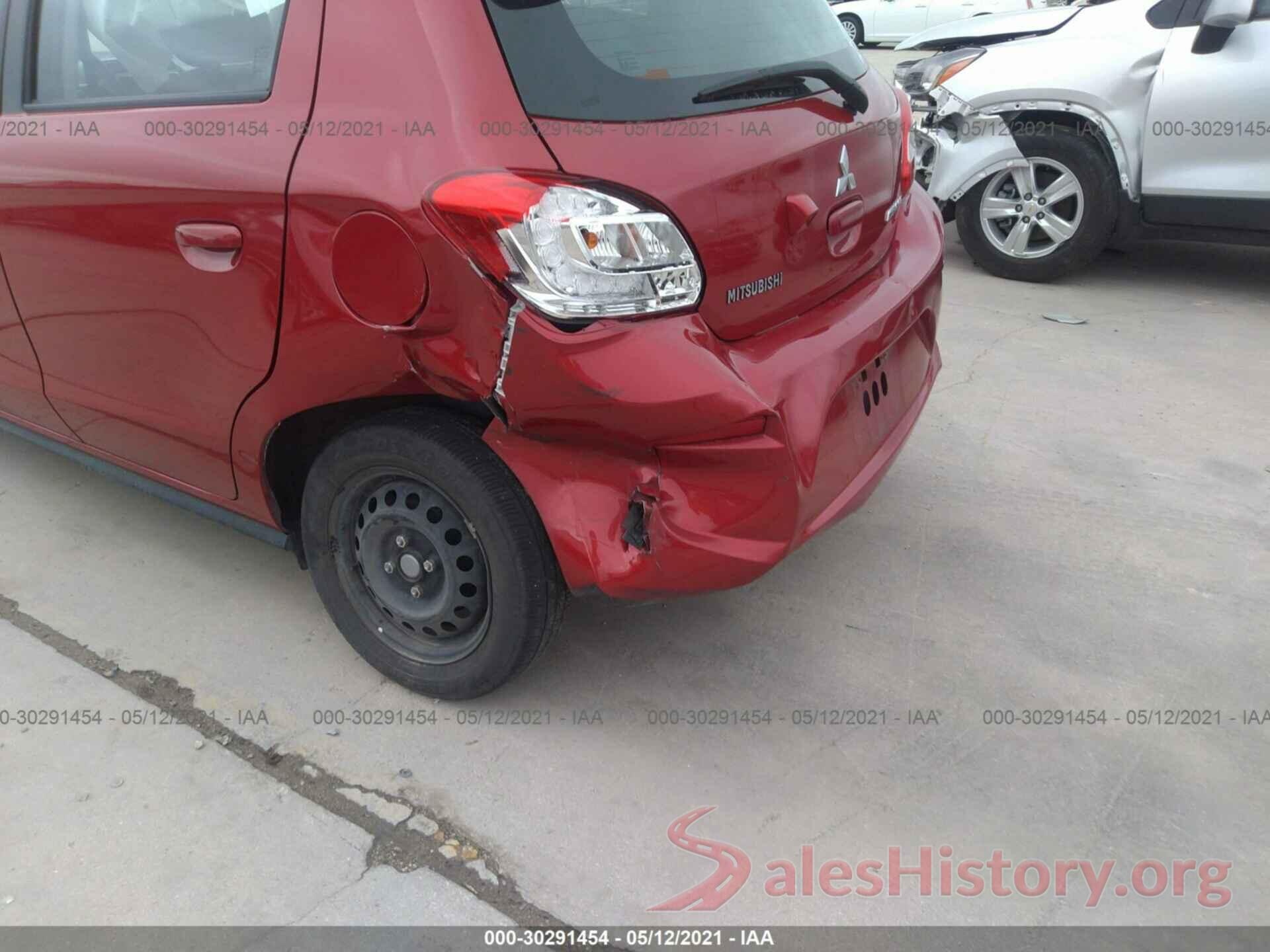 ML32A3HJ8JH011452 2018 MITSUBISHI MIRAGE