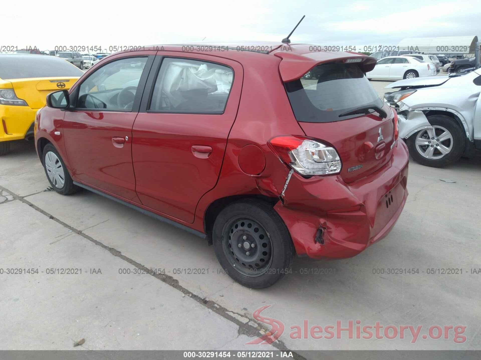 ML32A3HJ8JH011452 2018 MITSUBISHI MIRAGE