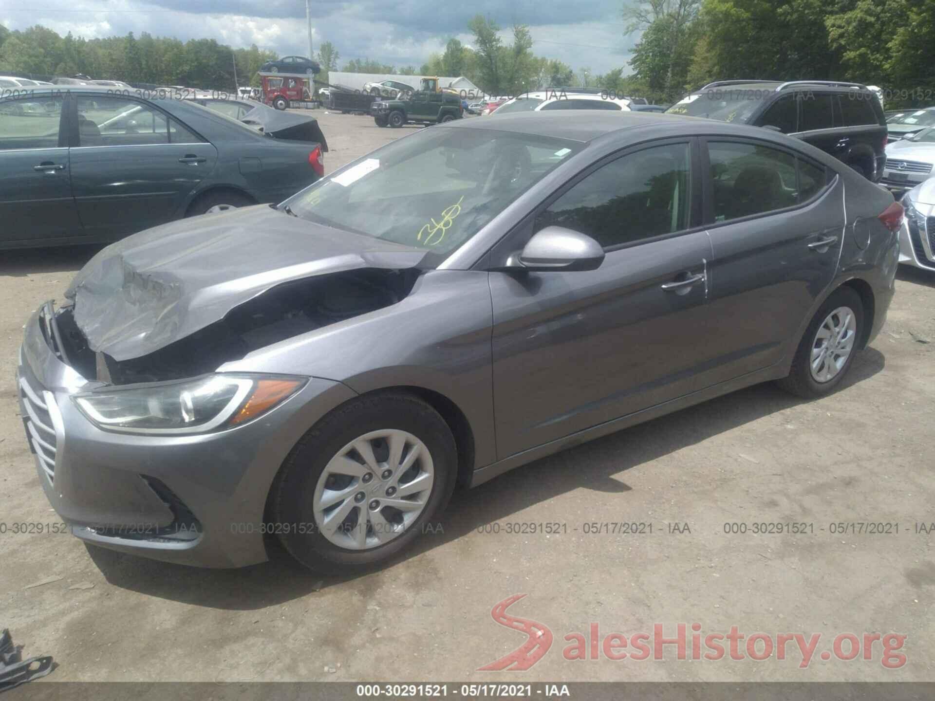 5NPD74LF9JH374633 2018 HYUNDAI ELANTRA