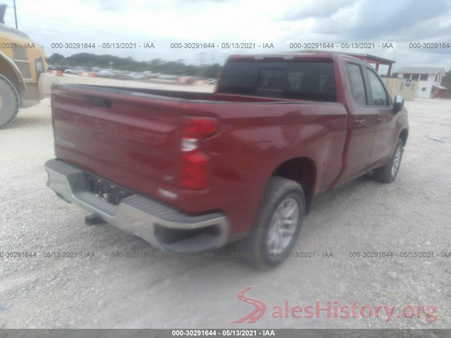 1GCRYDED4KZ229282 2019 CHEVROLET SILVERADO 1500