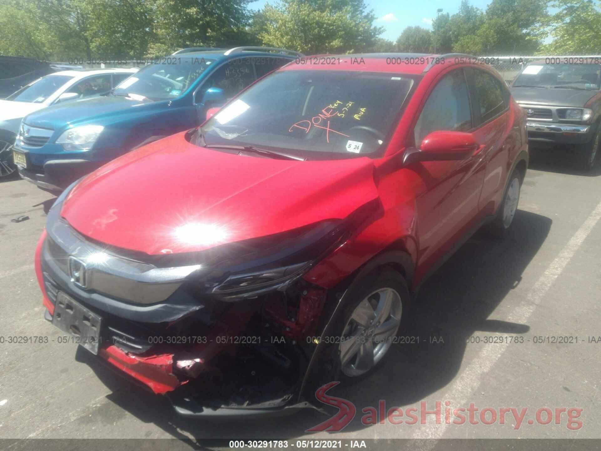 3CZRU6H76KM712992 2019 HONDA HR-V