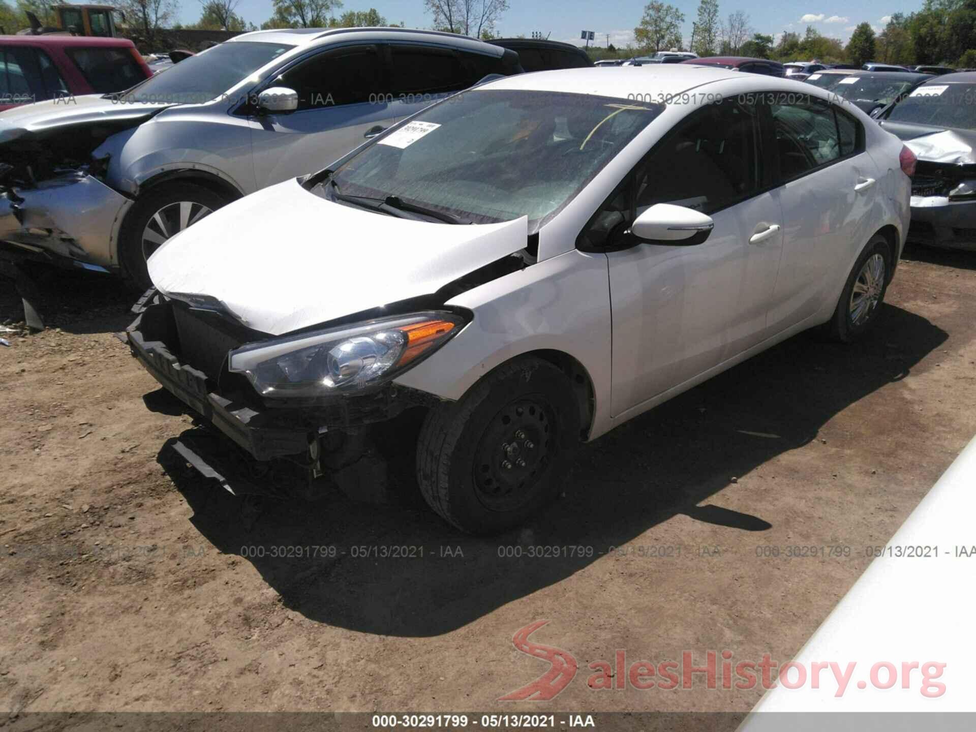 KNAFX4A68G5555160 2016 KIA FORTE