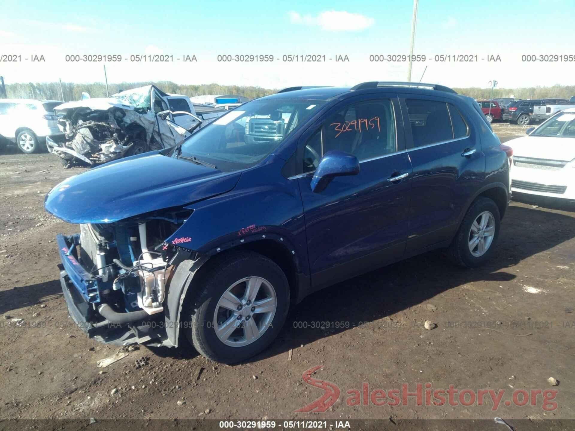 3GNCJPSB8HL206609 2017 CHEVROLET TRAX