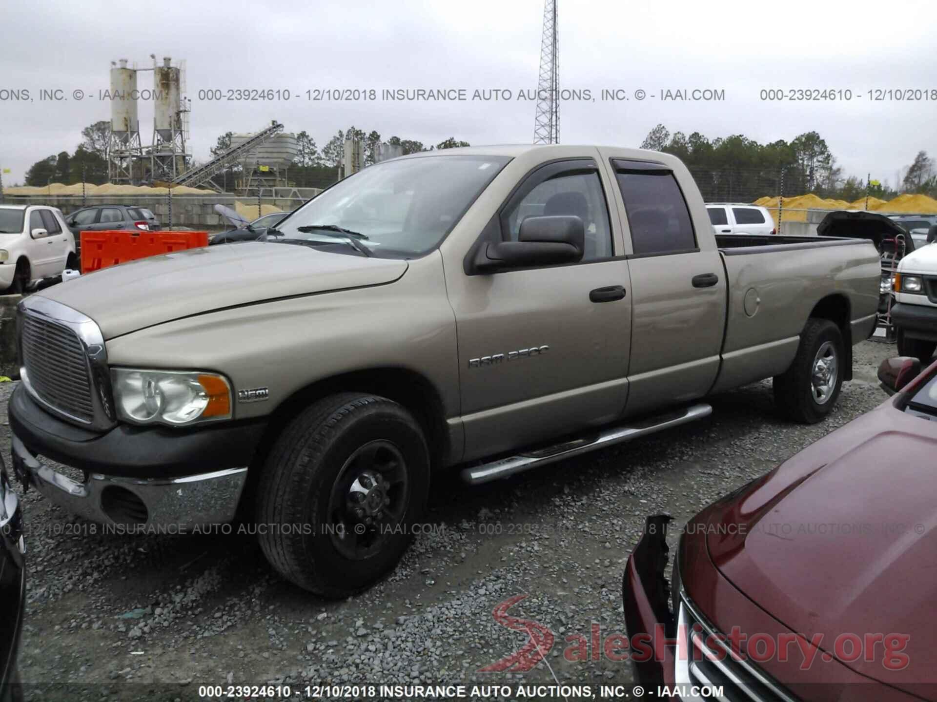 3N1AB7AP1KY435074 2004 DODGE RAM 2500