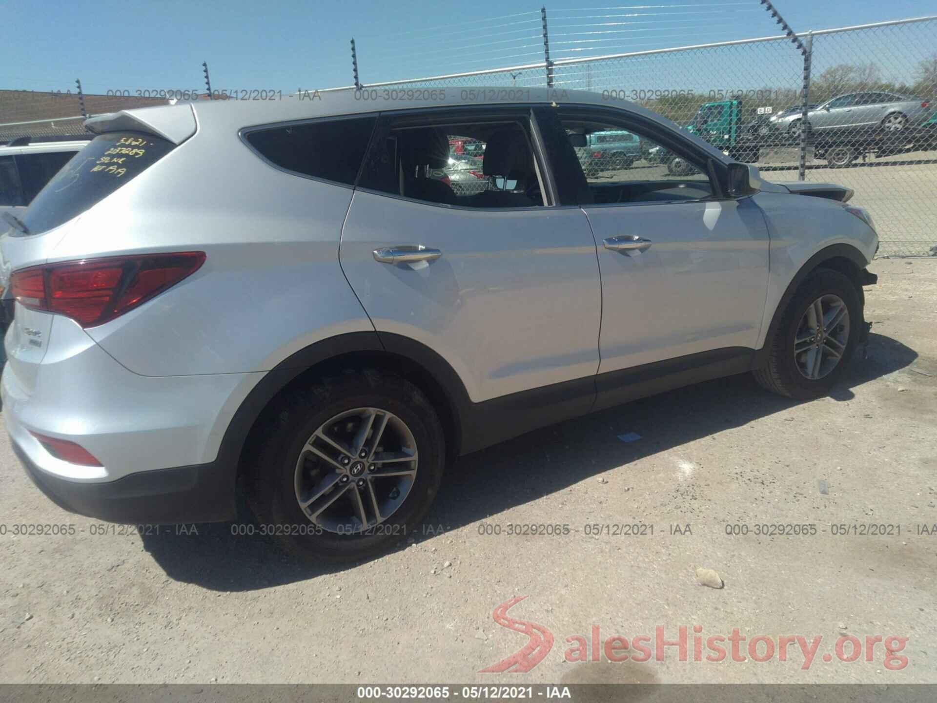 5XYZTDLBXHG448125 2017 HYUNDAI SANTA FE SPORT