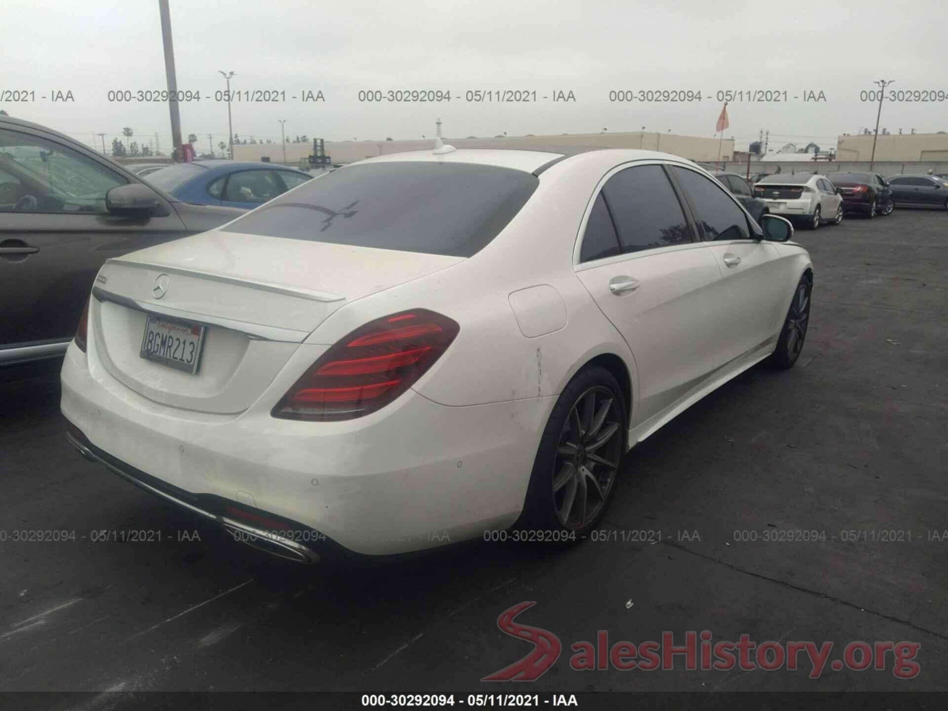 WDDUG8DB8JA413485 2018 MERCEDES-BENZ S-CLASS