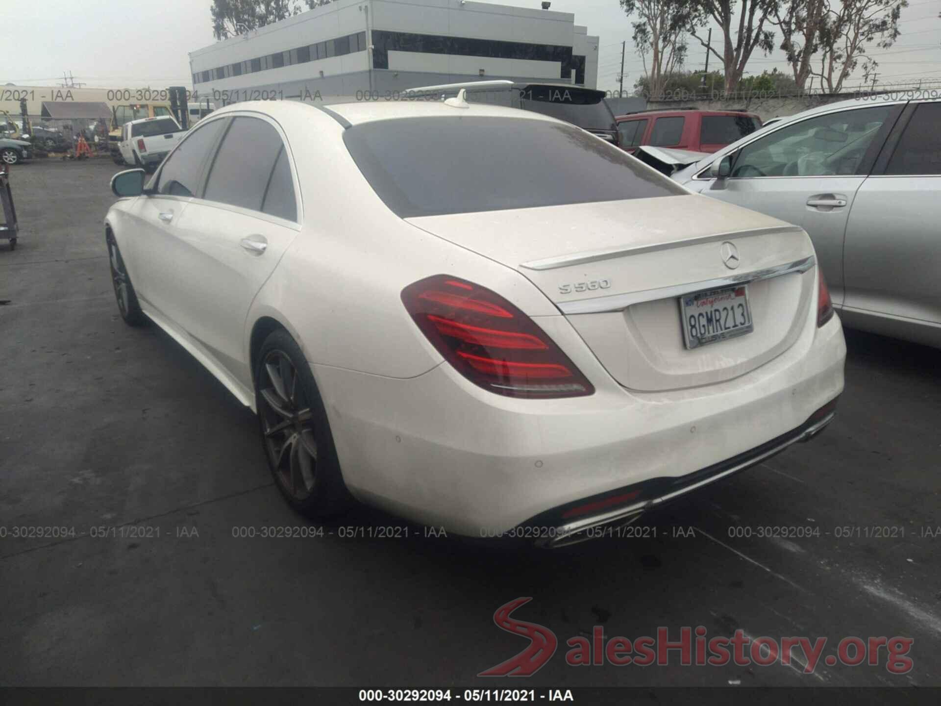 WDDUG8DB8JA413485 2018 MERCEDES-BENZ S-CLASS