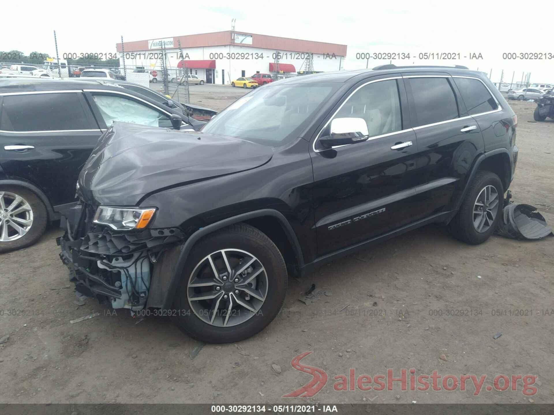 1C4RJEBG7LC323752 2020 JEEP GRAND CHEROKEE