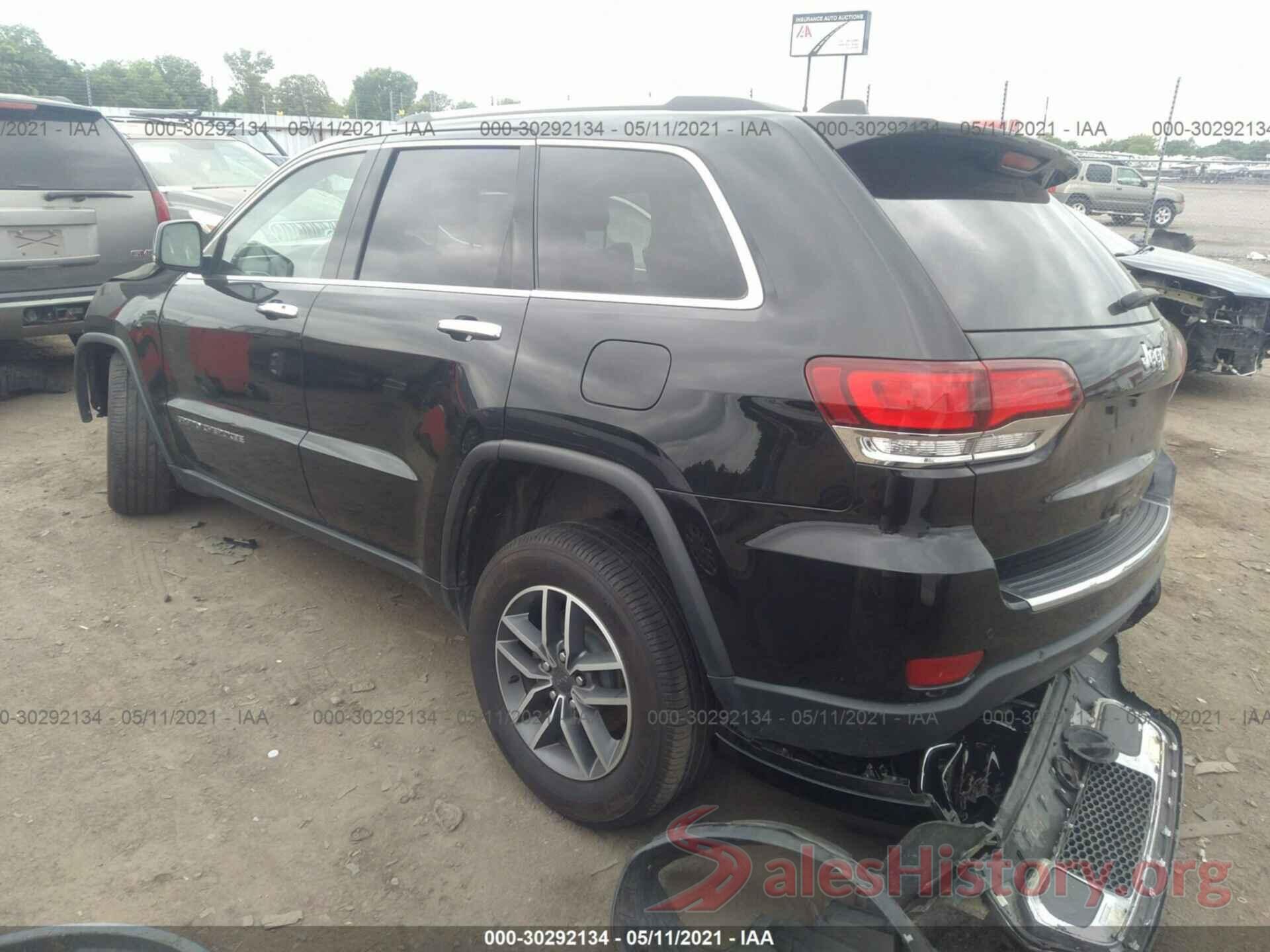 1C4RJEBG7LC323752 2020 JEEP GRAND CHEROKEE