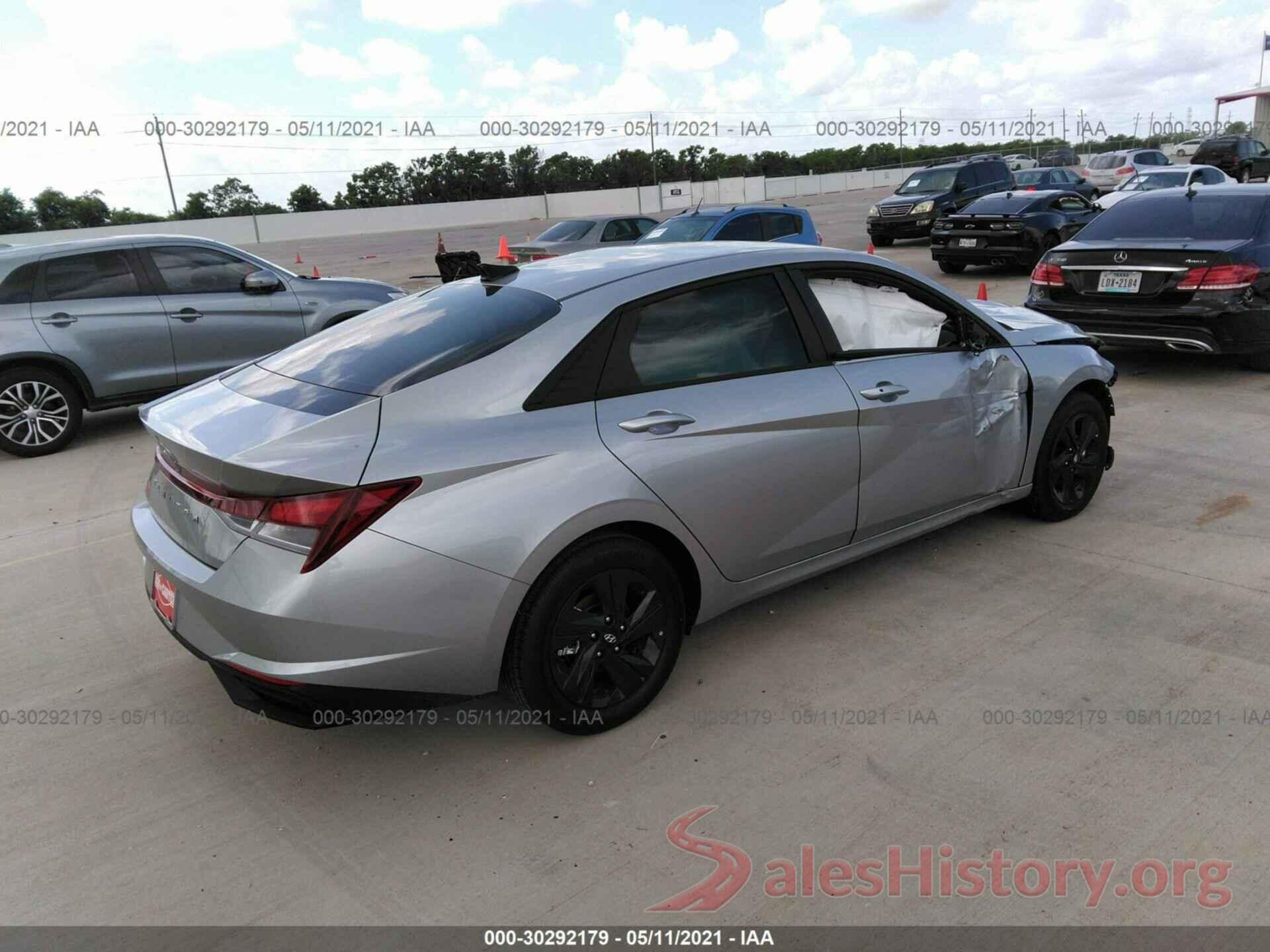 5NPLS4AG4MH040598 2021 HYUNDAI ELANTRA