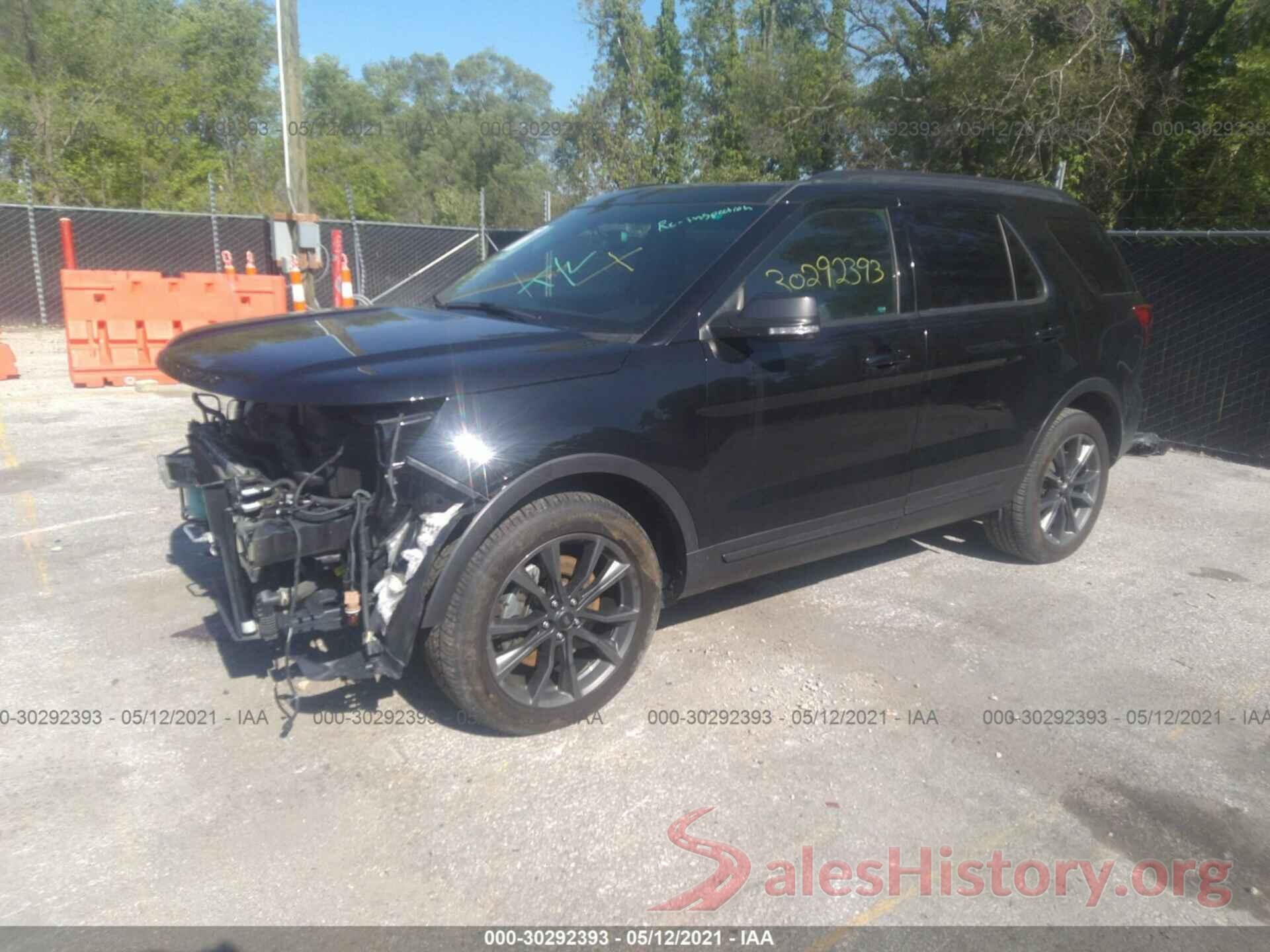 1FM5K7D81HGA02797 2017 FORD EXPLORER