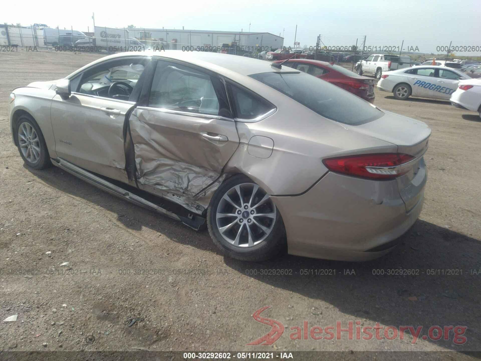 3FA6P0LU0HR384741 2017 FORD FUSION