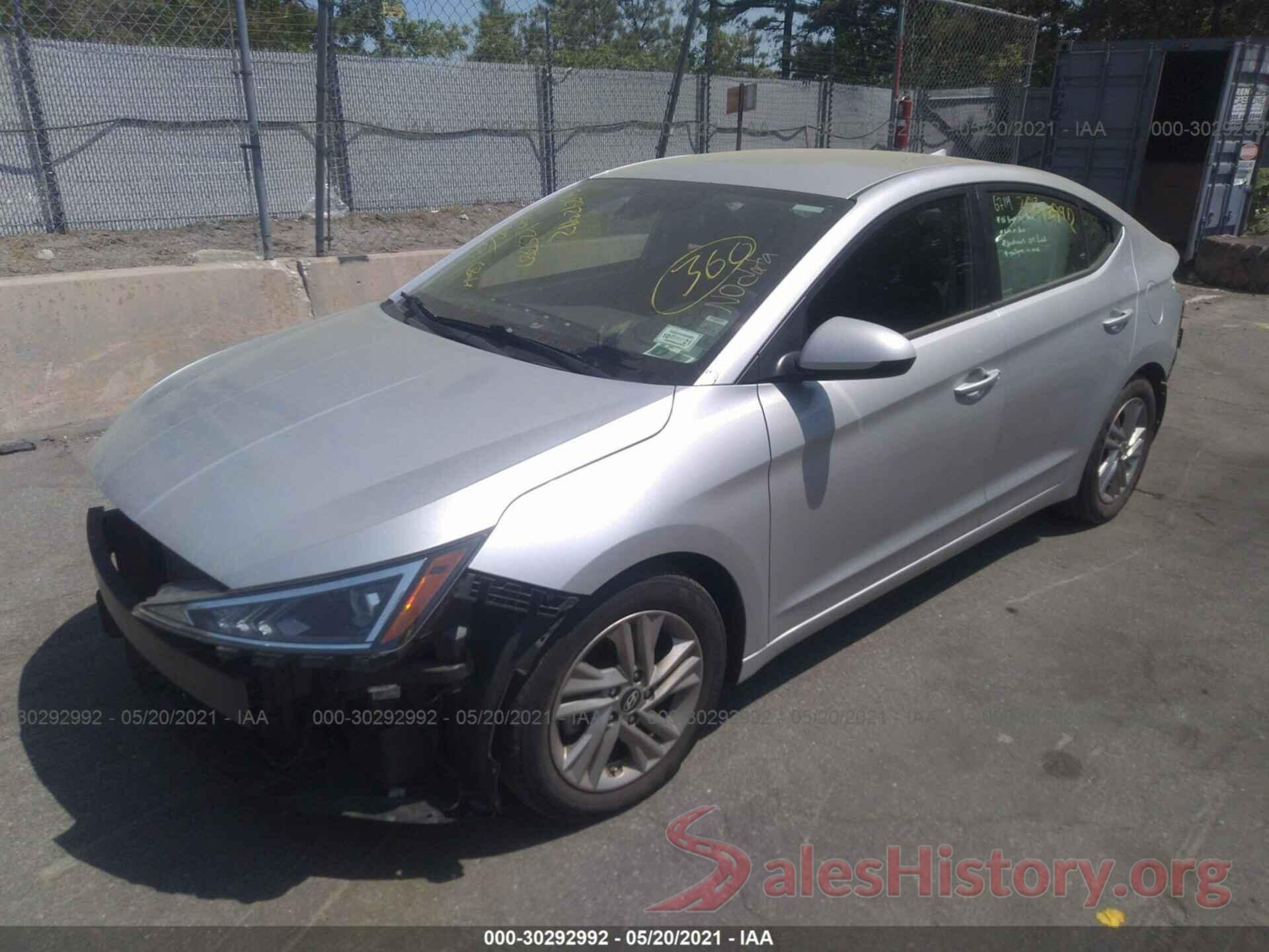 5NPD84LF8KH407782 2019 HYUNDAI ELANTRA