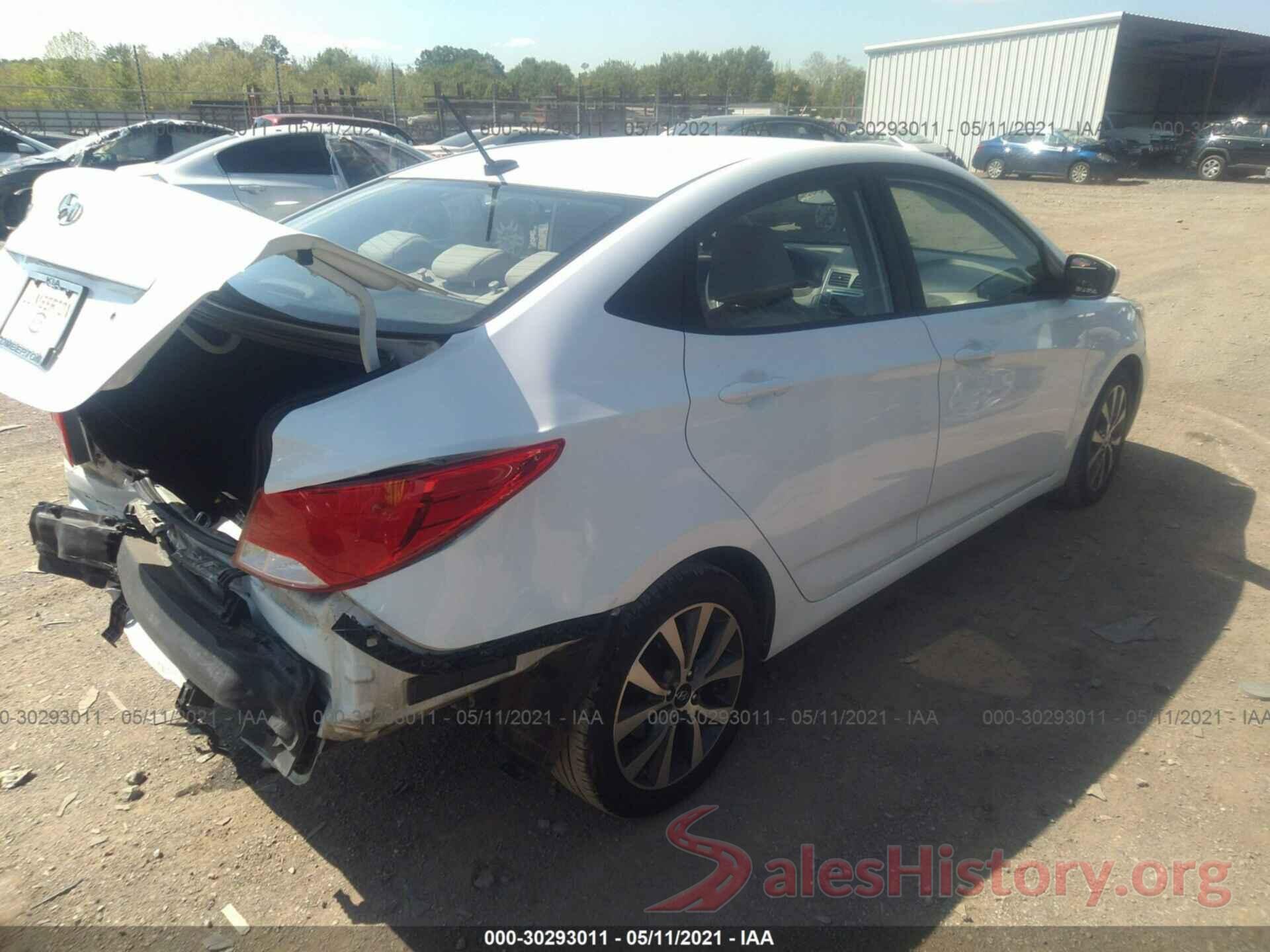 KMHCT4AE9HU348708 2017 HYUNDAI ACCENT