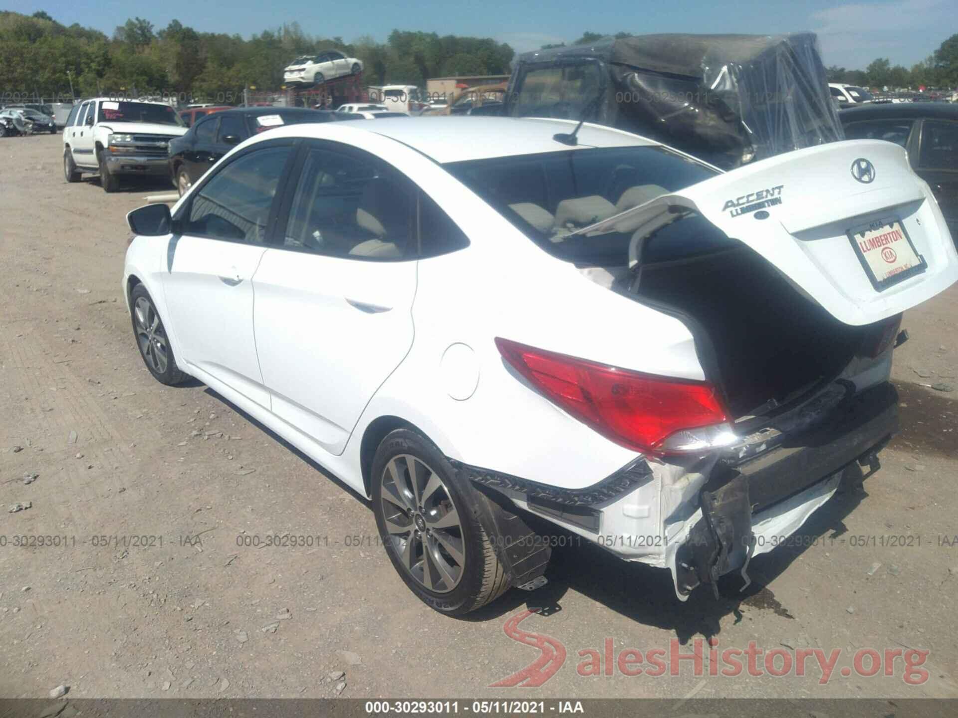 KMHCT4AE9HU348708 2017 HYUNDAI ACCENT