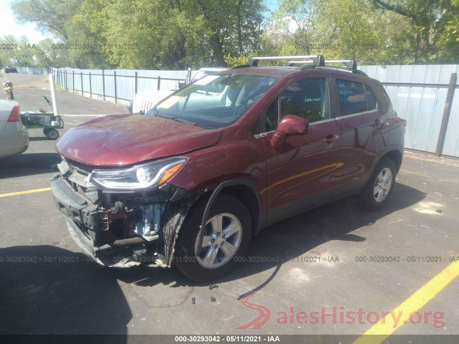 3GNCJPSBXHL177632 2017 CHEVROLET TRAX