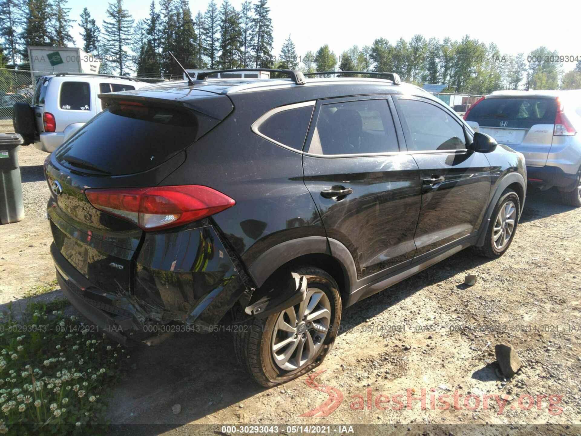 KM8J3CA44GU075992 2016 HYUNDAI TUCSON