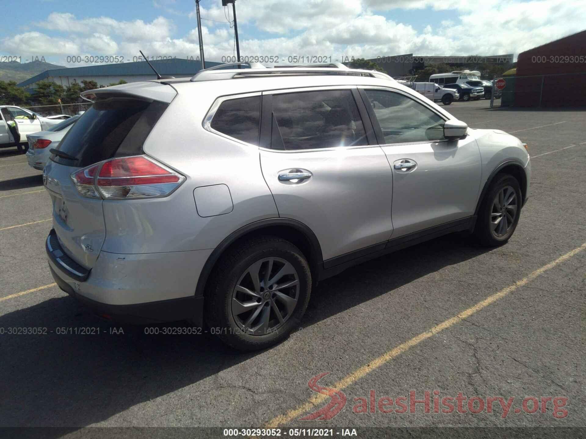 5N1AT2MT7GC749667 2016 NISSAN ROGUE