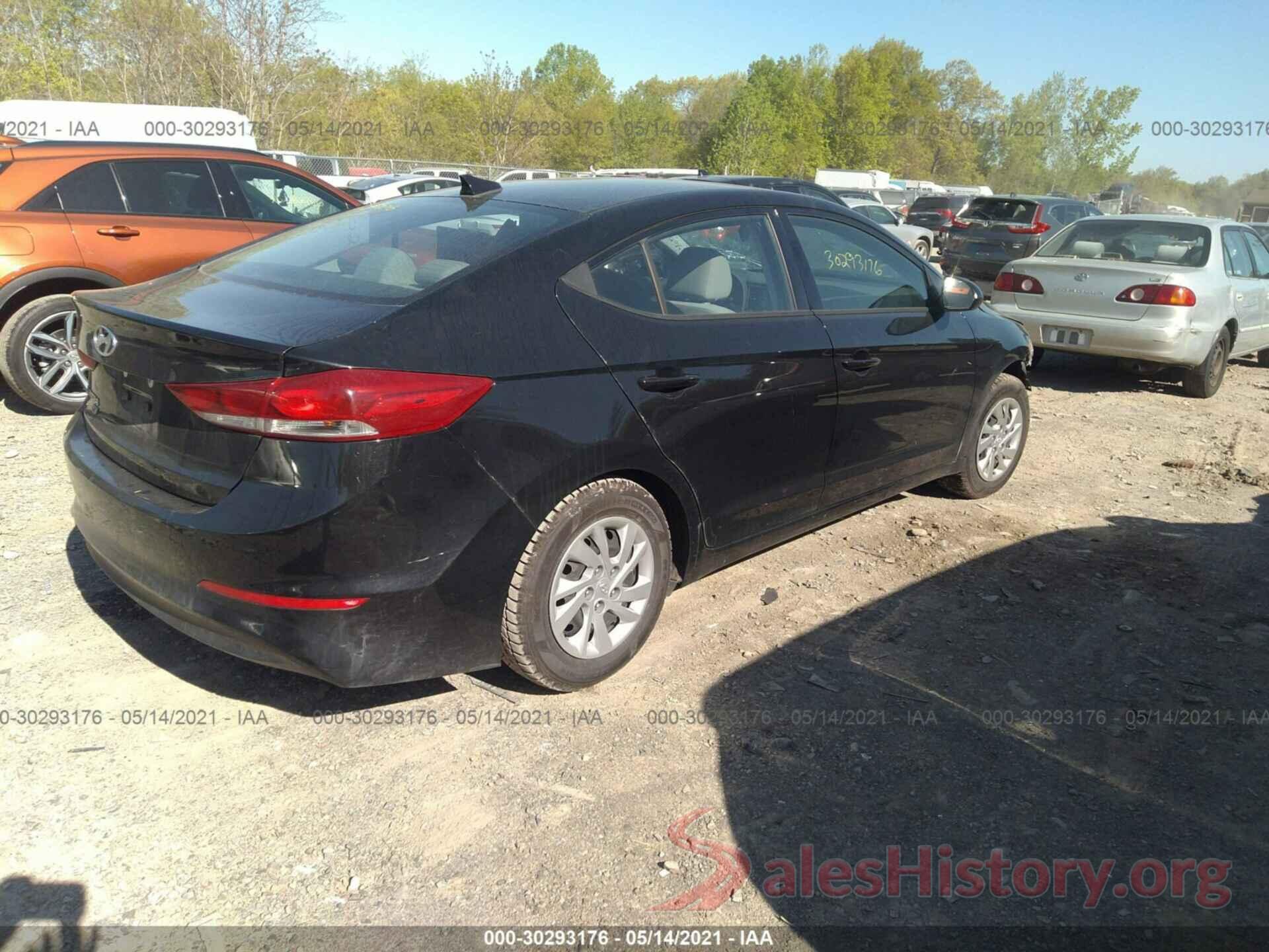 5NPD74LF5HH172124 2017 HYUNDAI ELANTRA