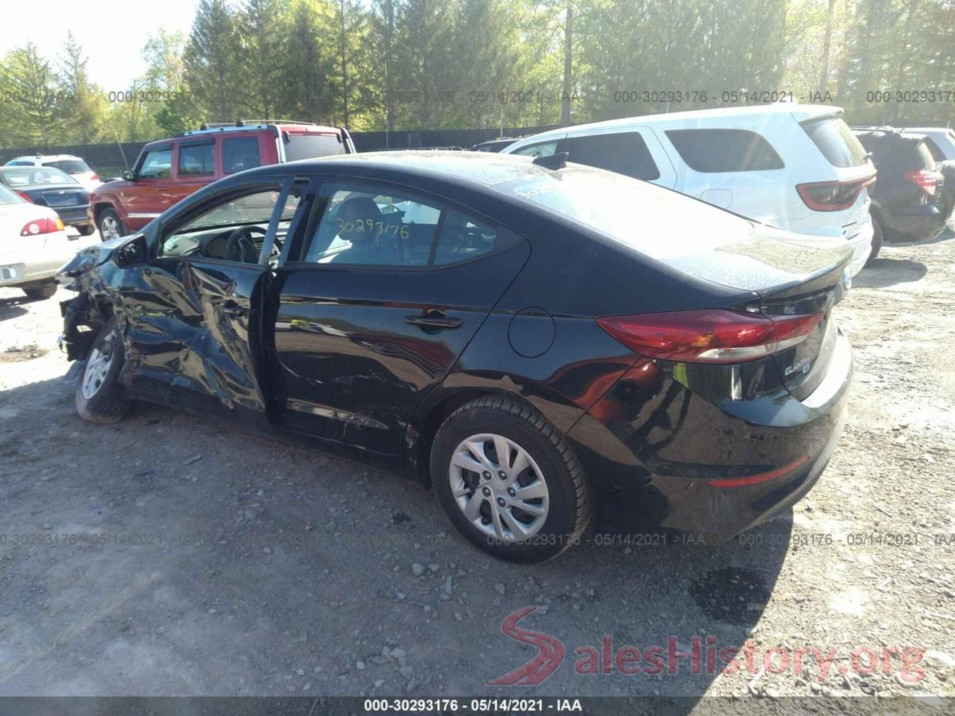 5NPD74LF5HH172124 2017 HYUNDAI ELANTRA