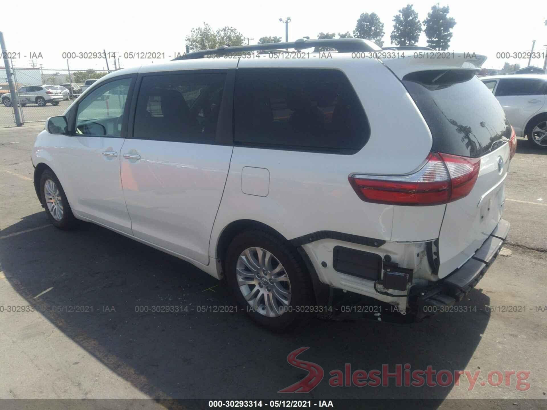 5TDYZ3DC5HS788183 2017 TOYOTA SIENNA