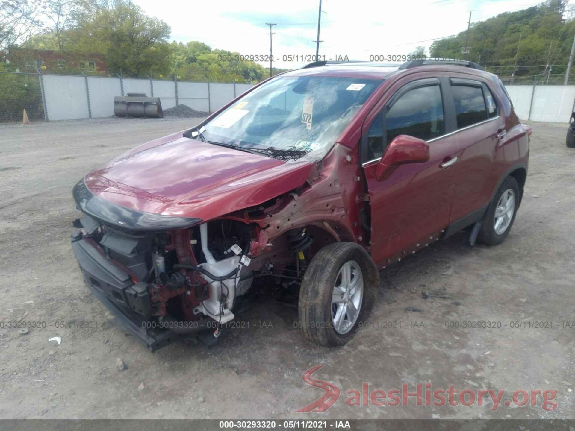 3GNCJPSB1KL246585 2019 CHEVROLET TRAX