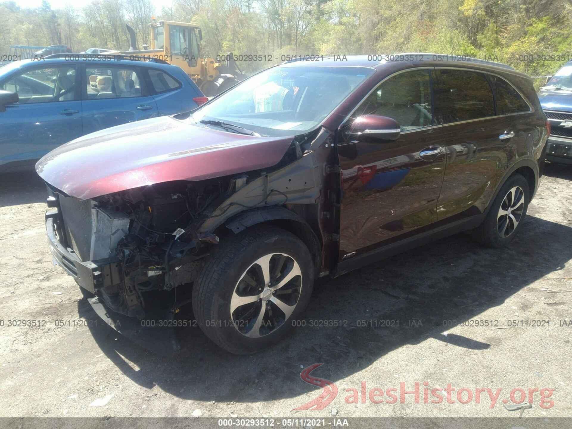 5XYPHDA16HG262858 2017 KIA SORENTO