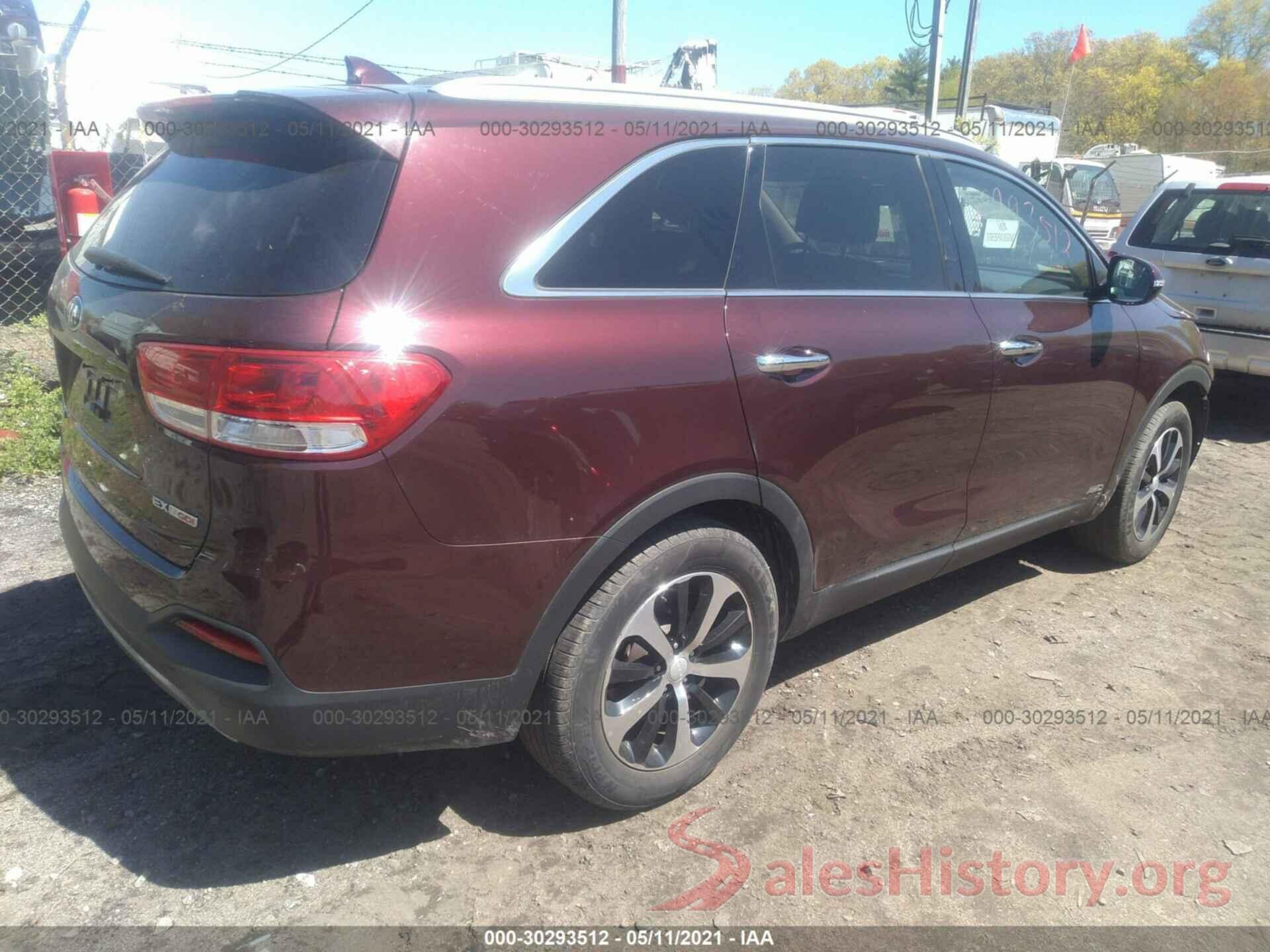 5XYPHDA16HG262858 2017 KIA SORENTO