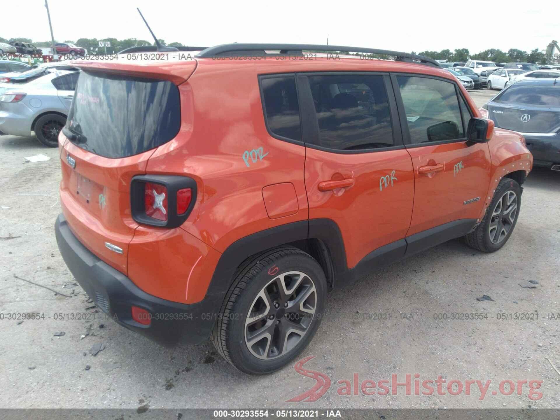 ZACCJABT7GPD60314 2016 JEEP RENEGADE