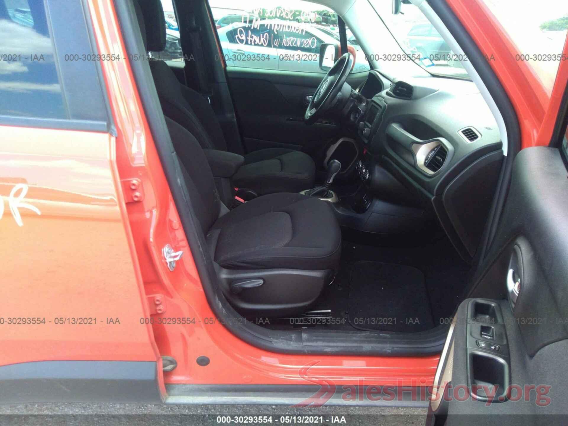 ZACCJABT7GPD60314 2016 JEEP RENEGADE