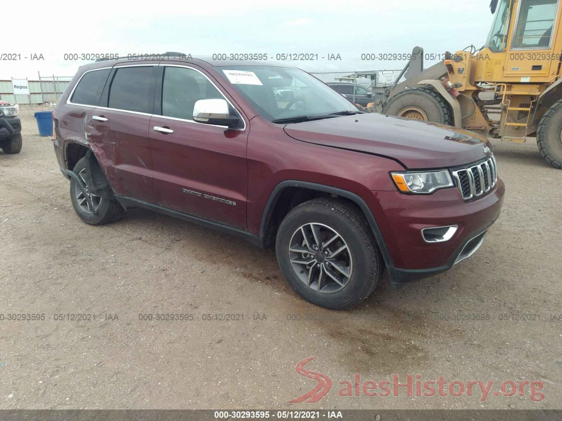 1C4RJFBG1LC263876 2020 JEEP GRAND CHEROKEE