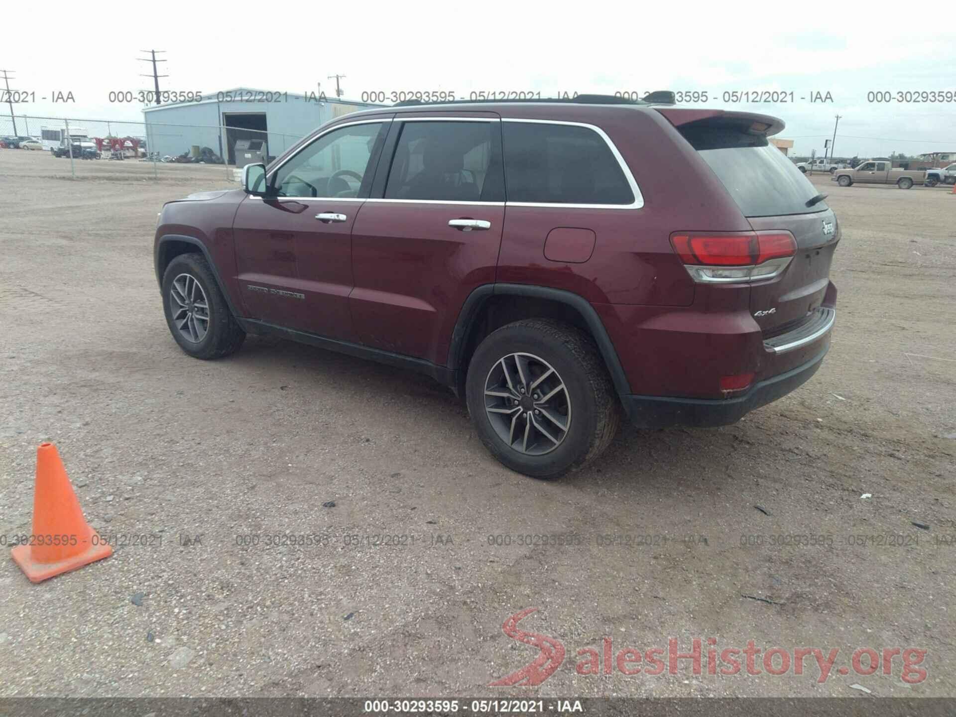 1C4RJFBG1LC263876 2020 JEEP GRAND CHEROKEE