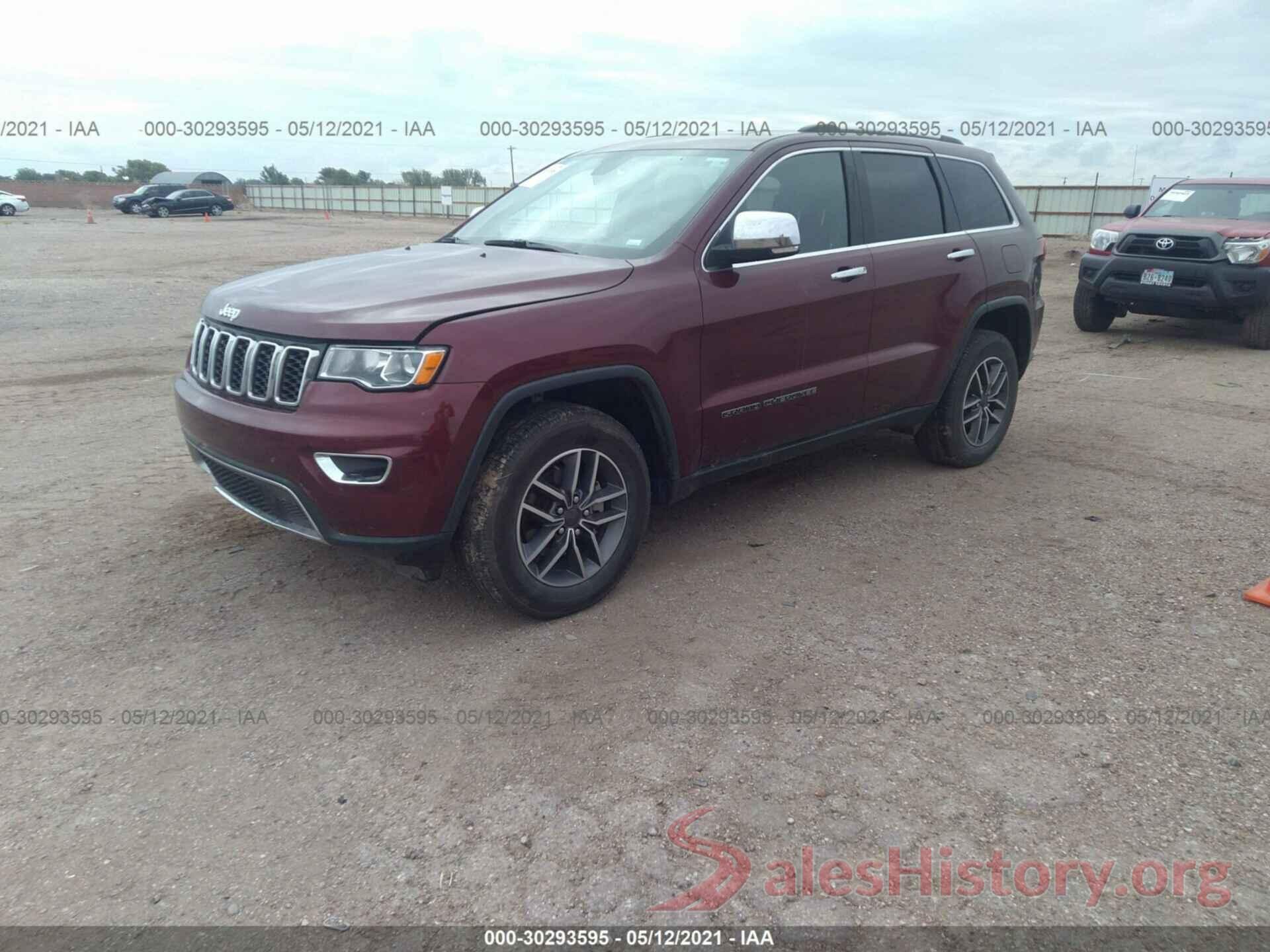 1C4RJFBG1LC263876 2020 JEEP GRAND CHEROKEE