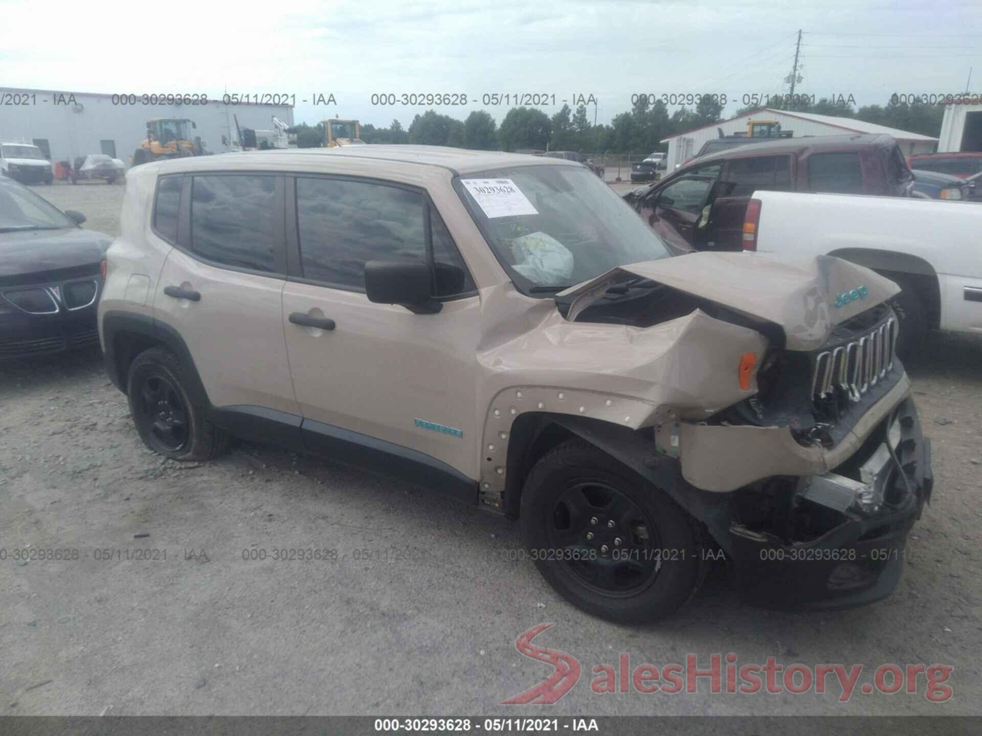 ZACCJAAWXGPC53771 2016 JEEP RENEGADE