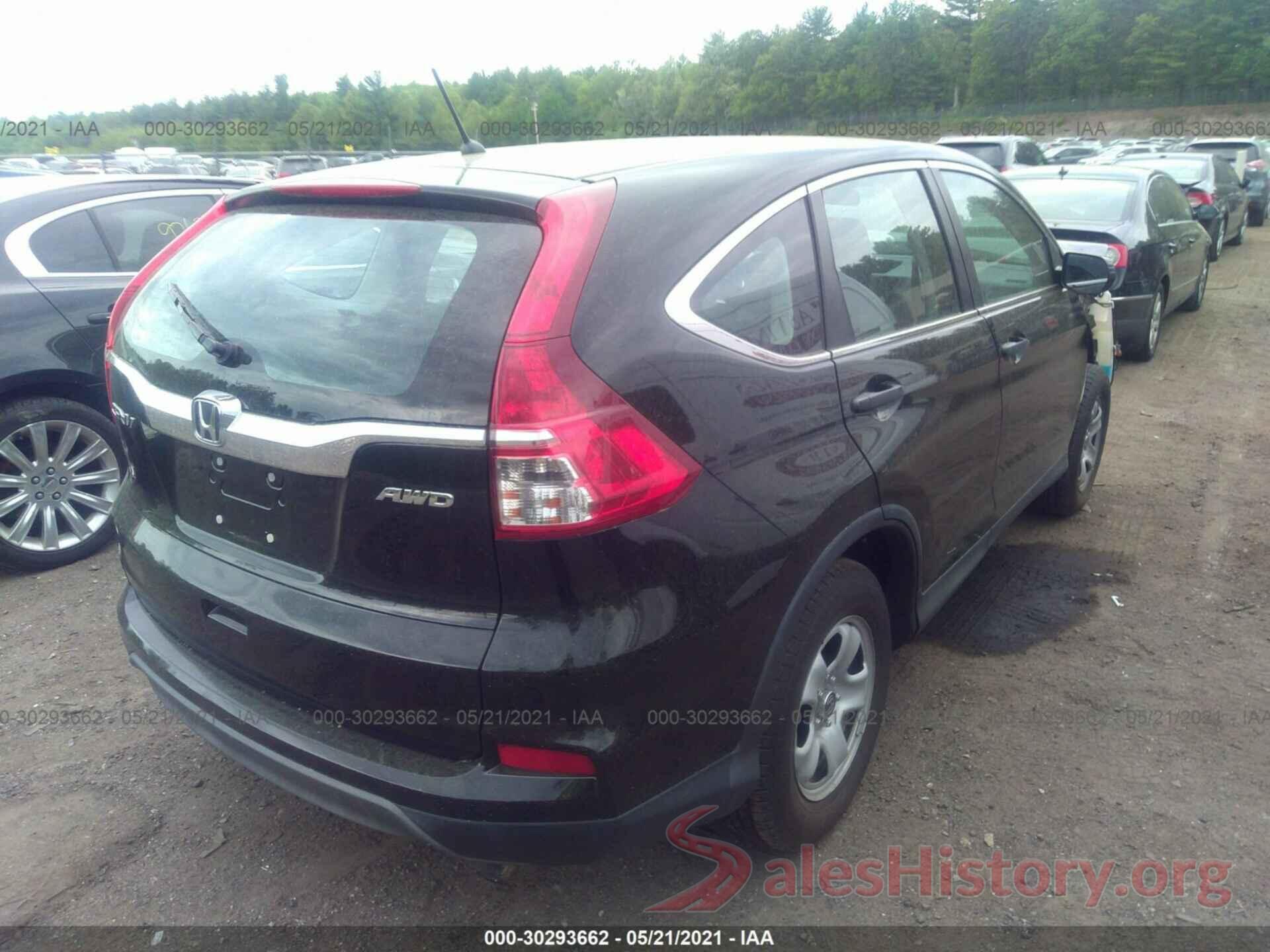 2HKRM4H35GH669833 2016 HONDA CR-V