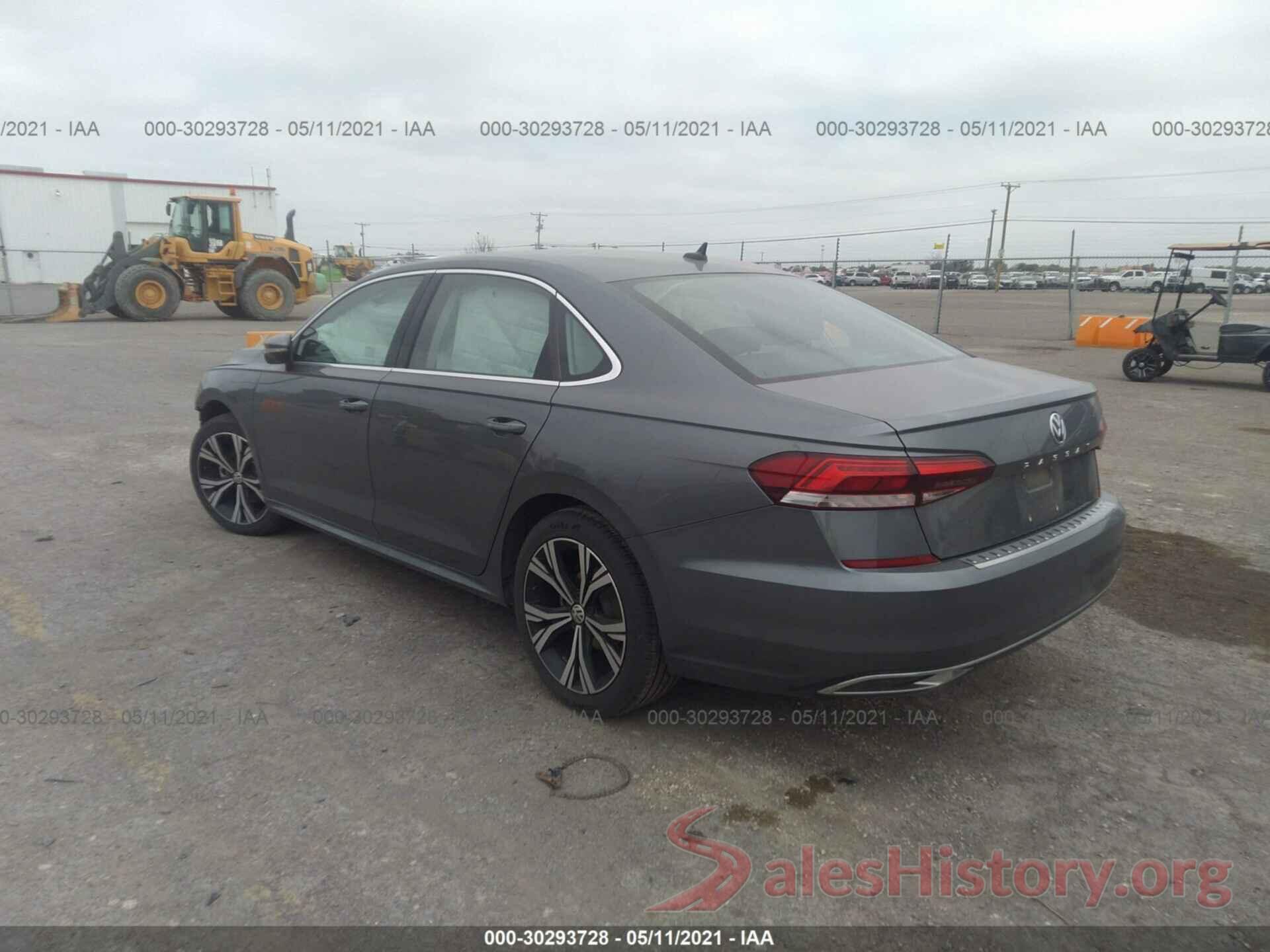 1VWSA7A31MC000288 2021 VOLKSWAGEN PASSAT